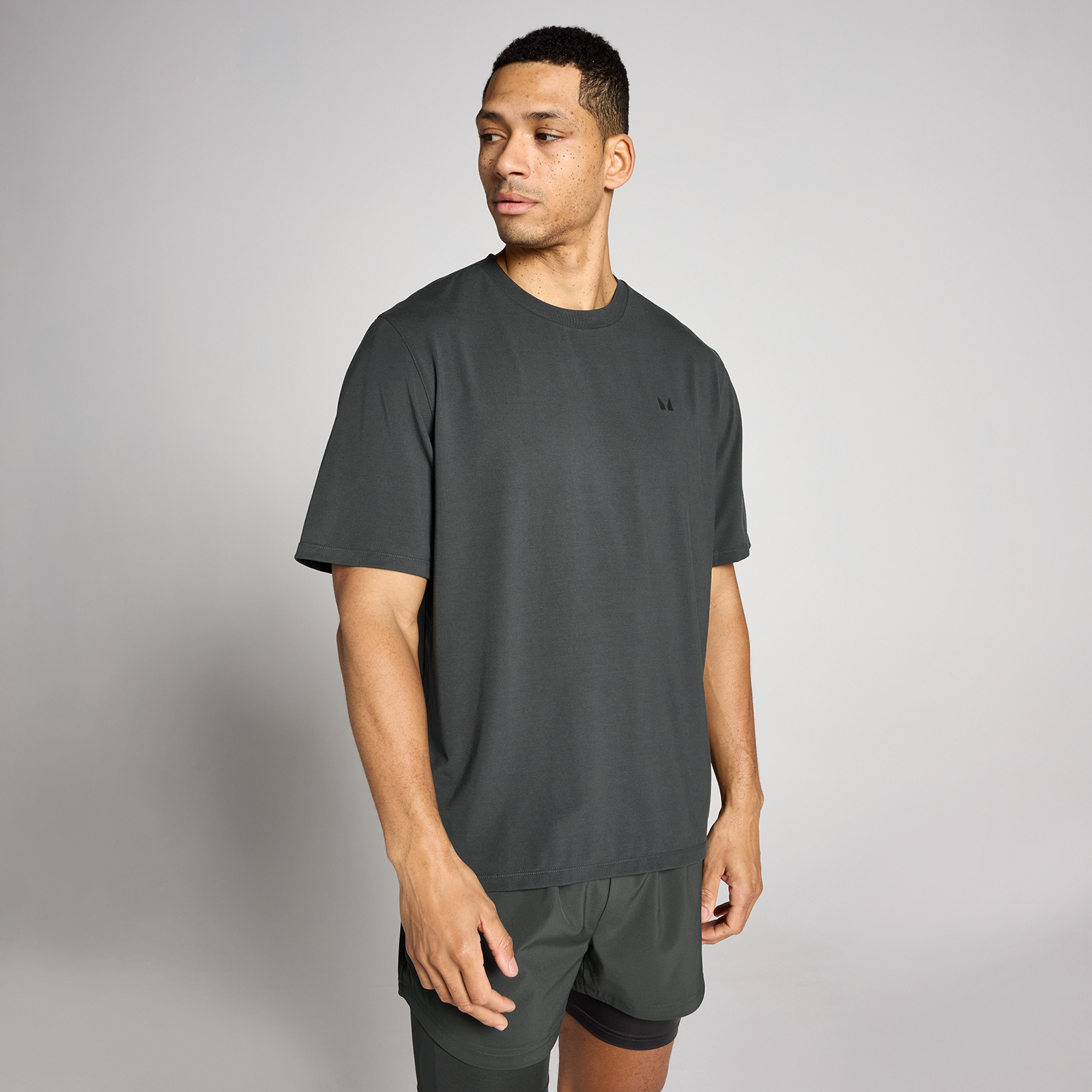 5059883411118 - MP Herren Oversized Cotton Modal T-Shirt - Vintage-Schwarz - XL