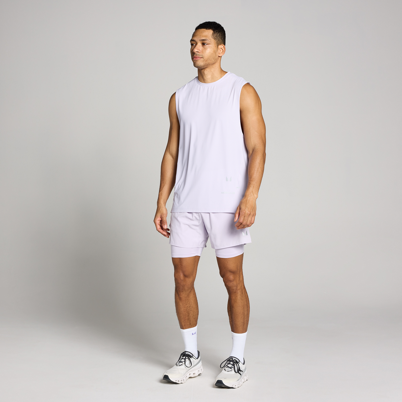 5059883466712 - MP Herren Hybrid Mesh Tank Top - Dusted Grape - XS