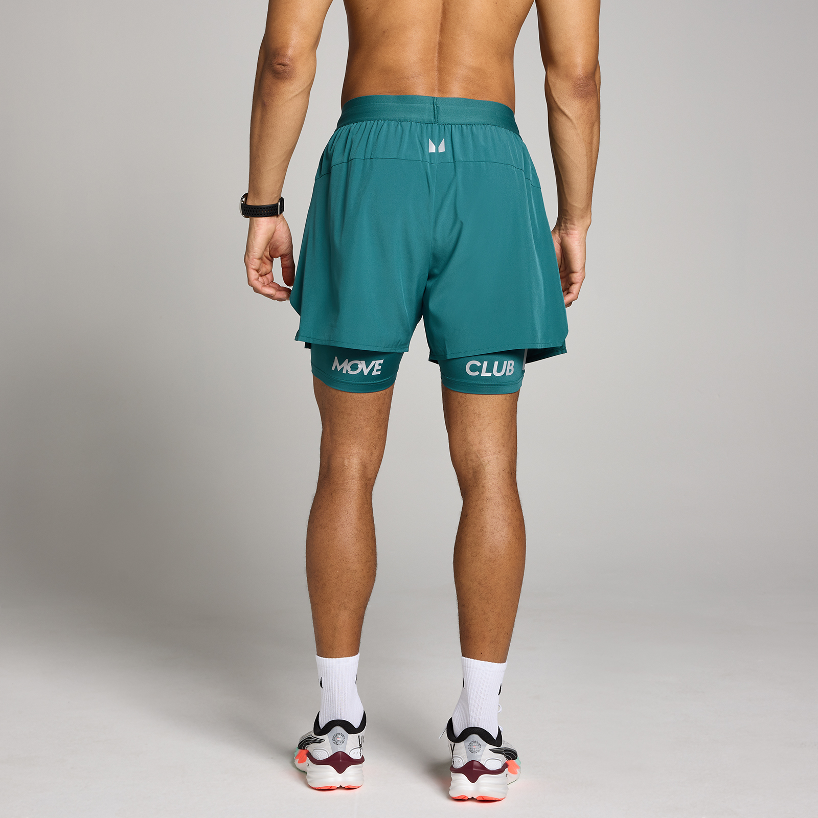 5059883466927 - MP Herren Hybrid Lightweight 5  2-in-1 Shorts - Sattes Petrol - L