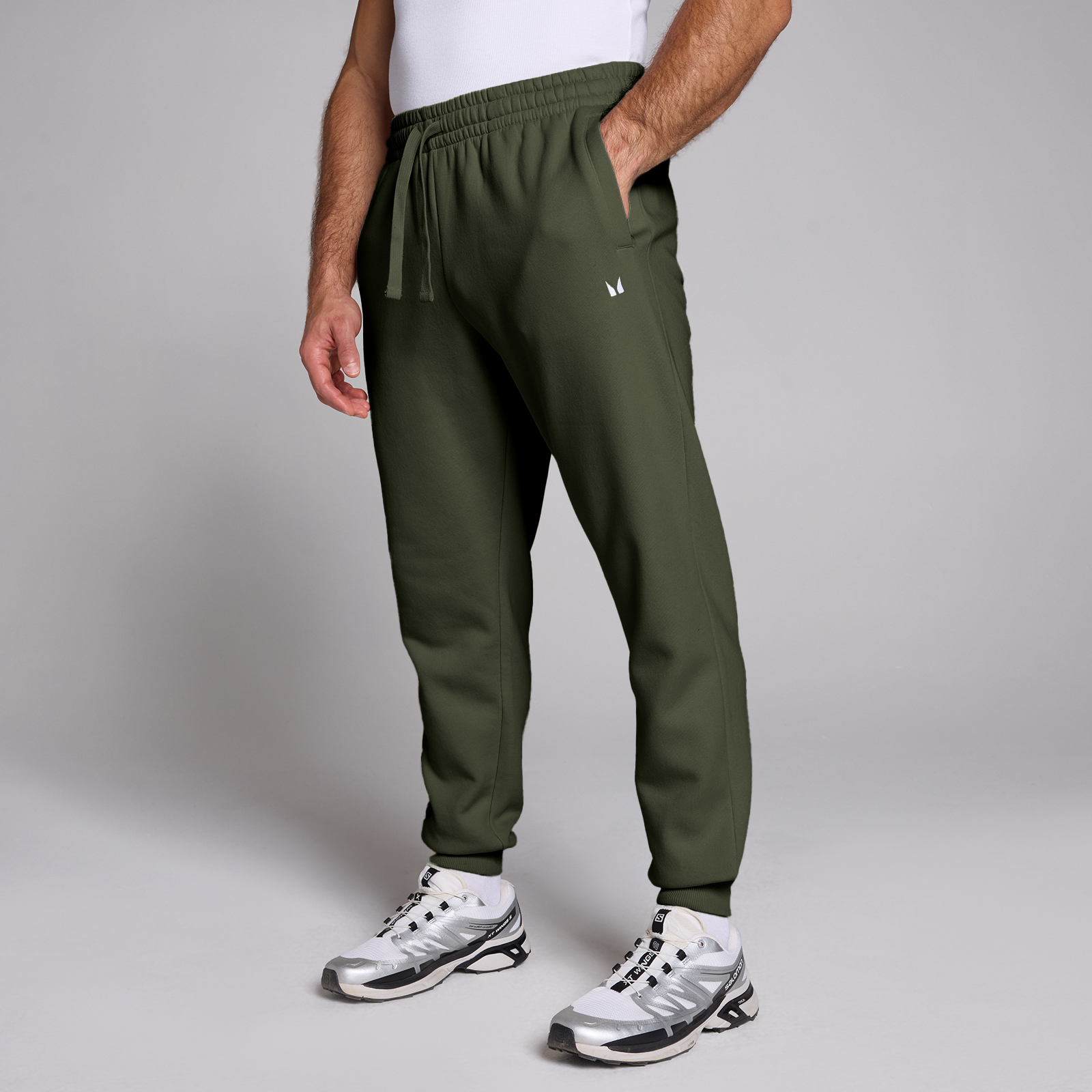 Pantaloni da jogging MP uomo rest day - Verde foresta - XS