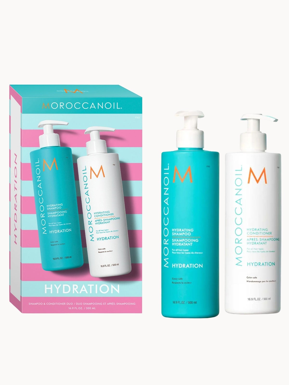 Moroccanoil Hydrating Shampoo and Conditioner 500ml Duo (Worth £82)