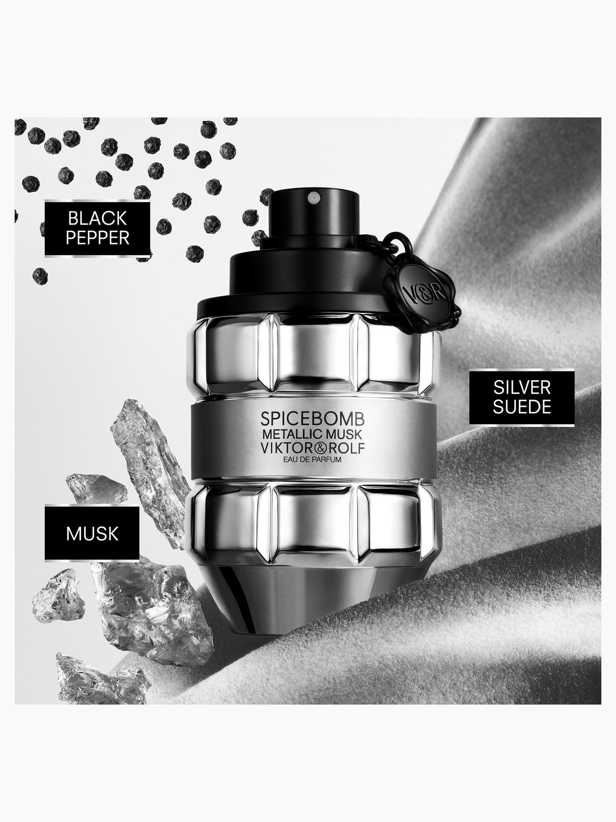 Viktor & Rolf Spicebomb Metallic Musk Eau de Parfum 90ml 3