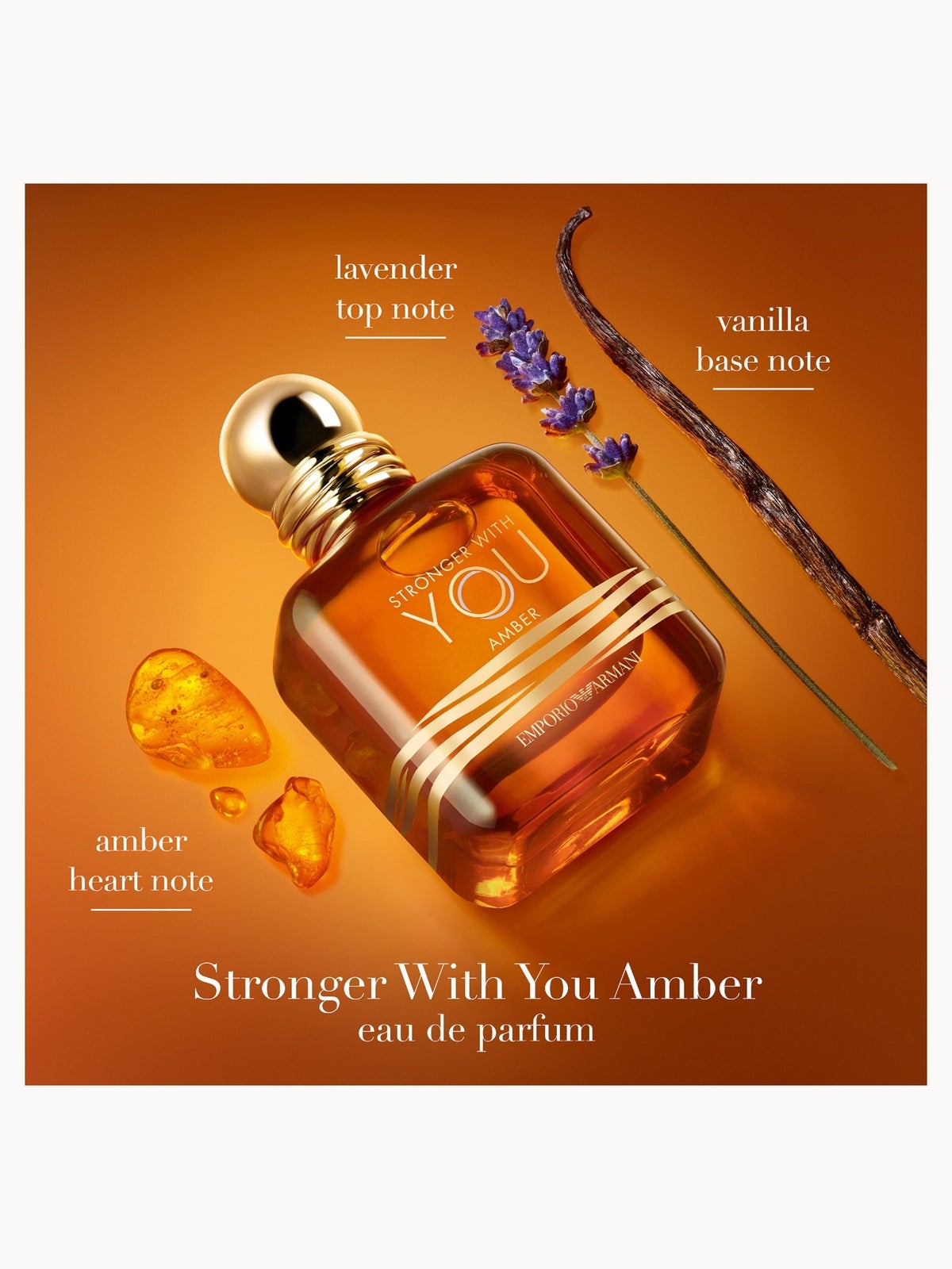 Armani Stronger With You Amber Eau de Parfum 100ml 2