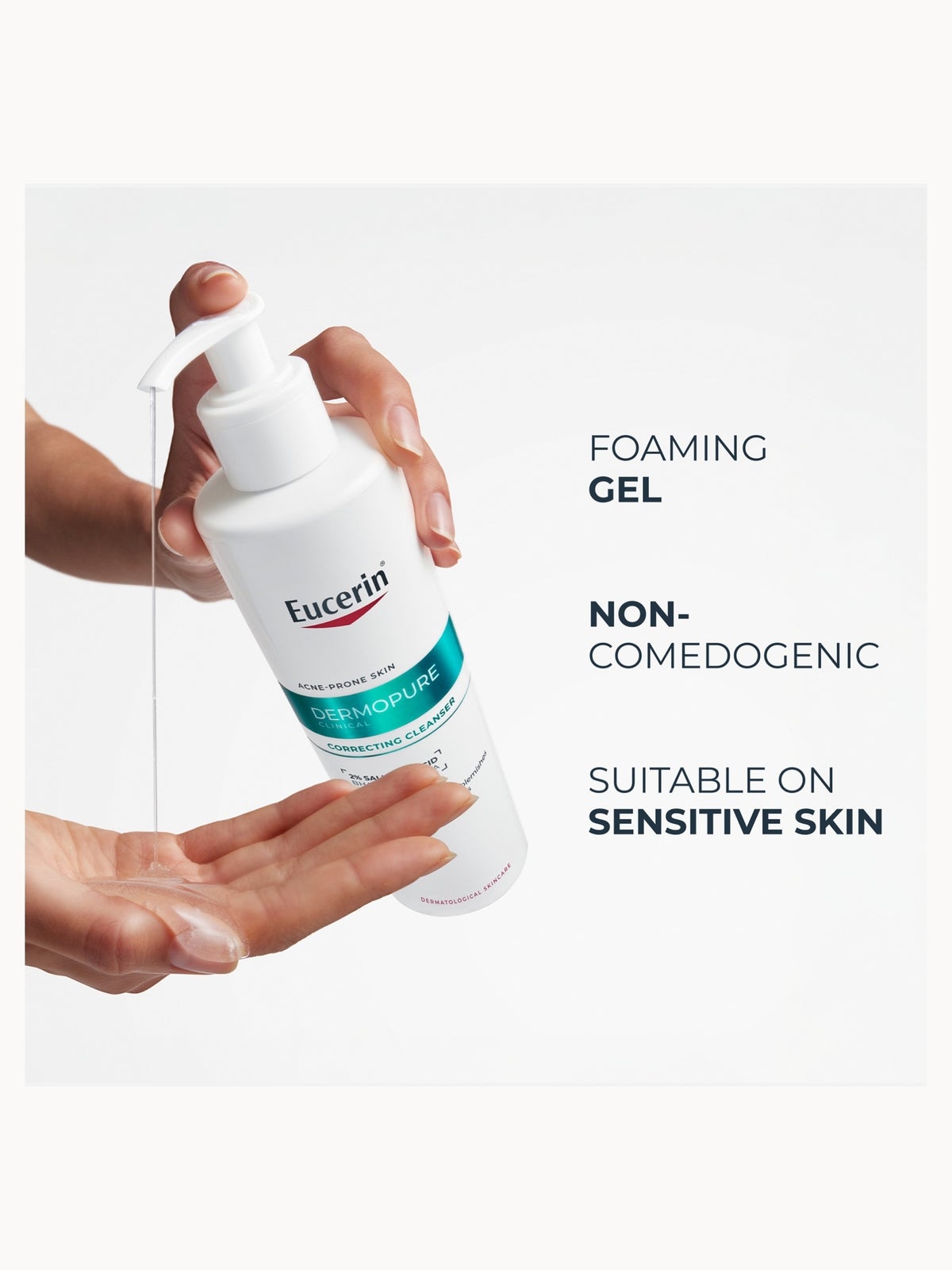 Eucerin Dermopure Clinical Correcting Cleanser 400ml 2