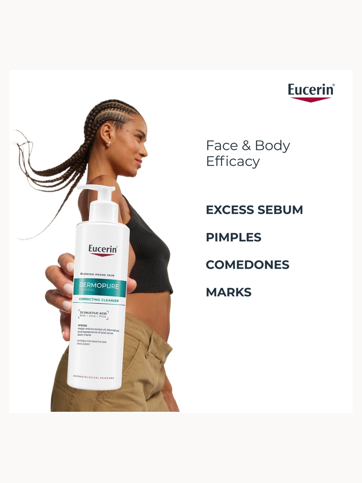 Eucerin Dermopure Clinical Correcting Cleanser 400ml 4