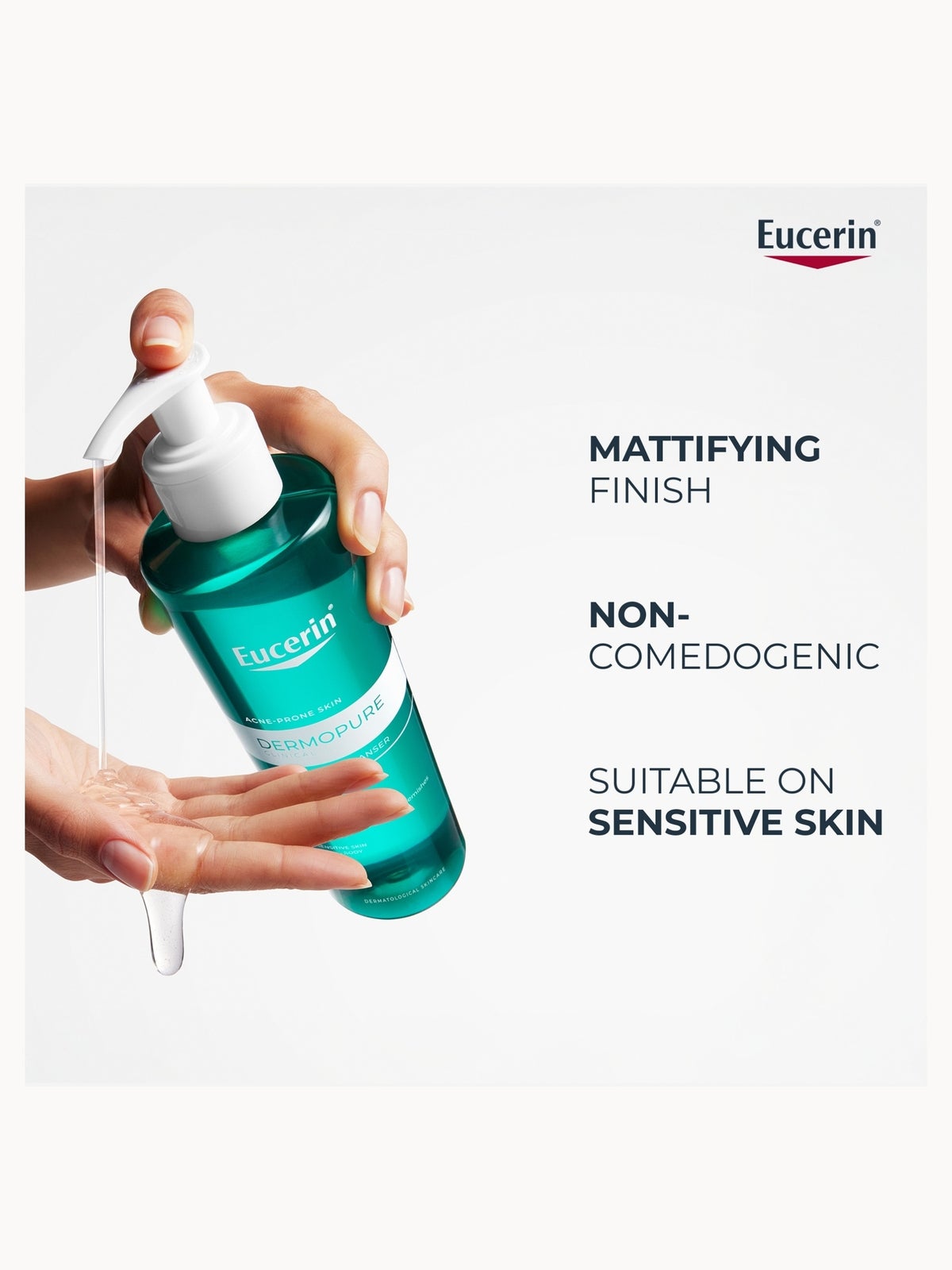 Eucerin Dermopure Clinical Purifying Cleanser 200ml 2