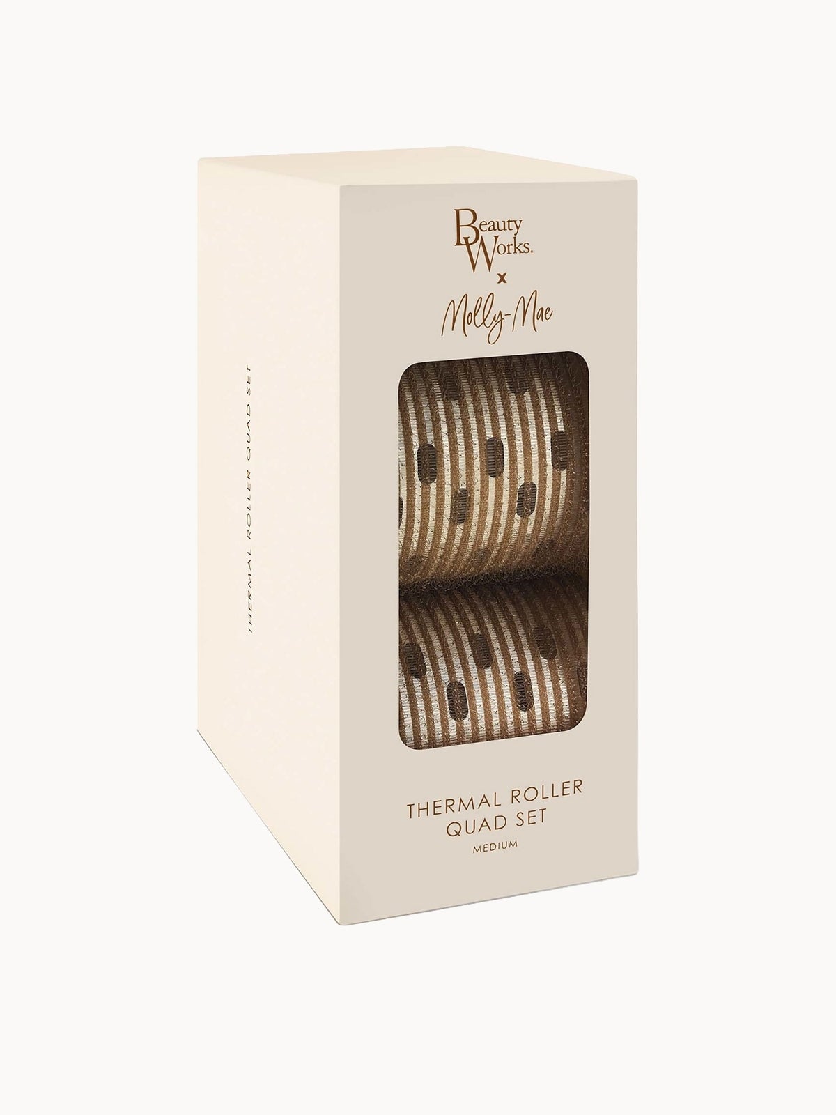 Beauty Works x Molly-Mae Medium Thermal Roller 4 Set