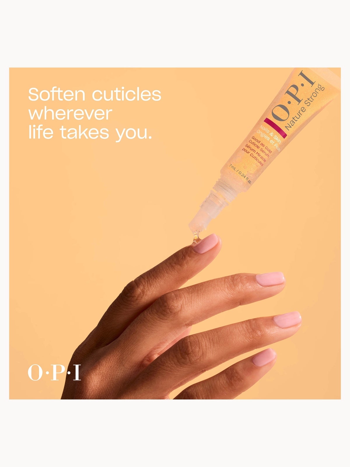 OPI Nature Strong Skincare - Good as Gold Cuticle Serum 7 ml 2
