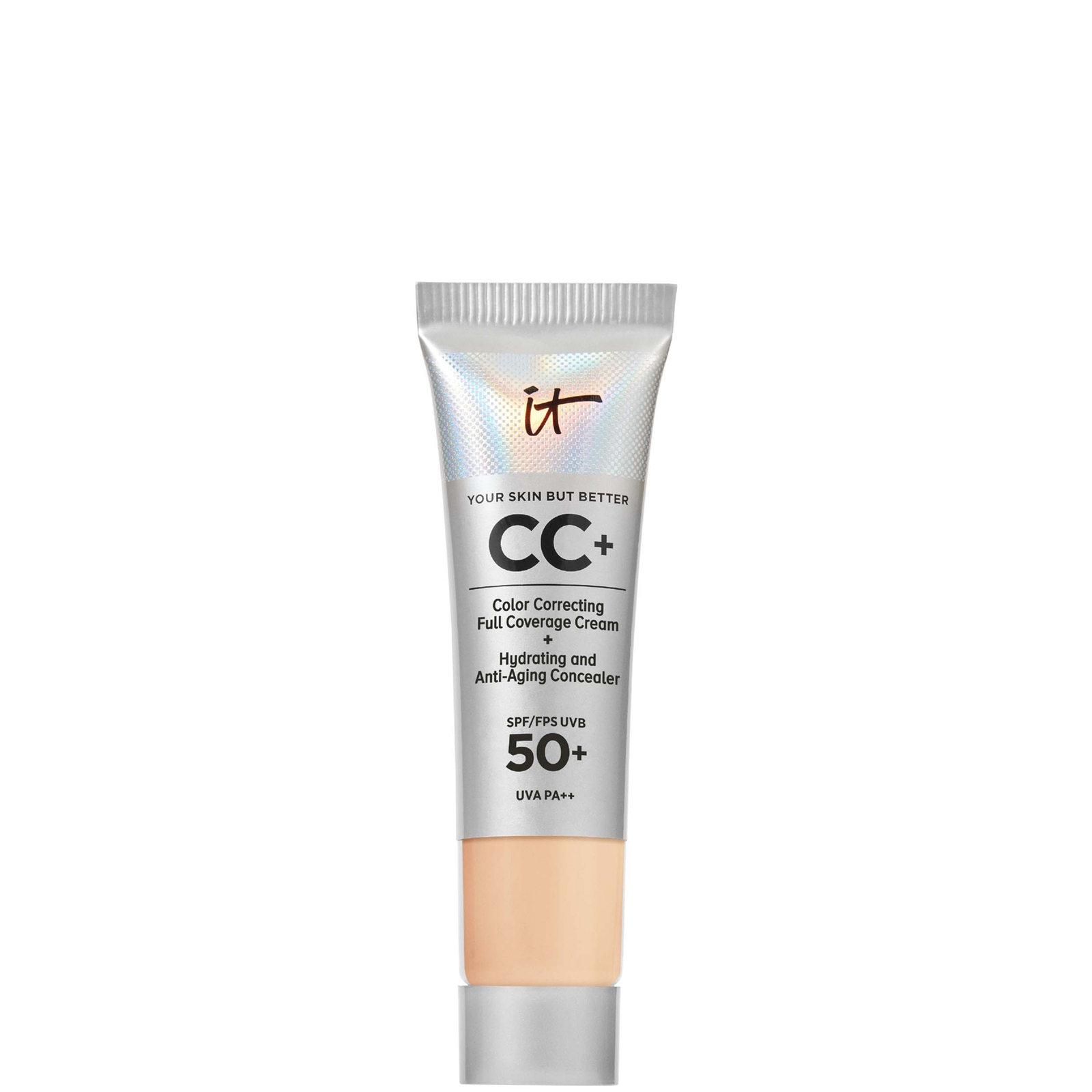 IT Cosmetics Your Skin But Better CC+ Fondotinta Idratante Anti-età SPF 50 12 ml (varie tonalità) - Light Medium