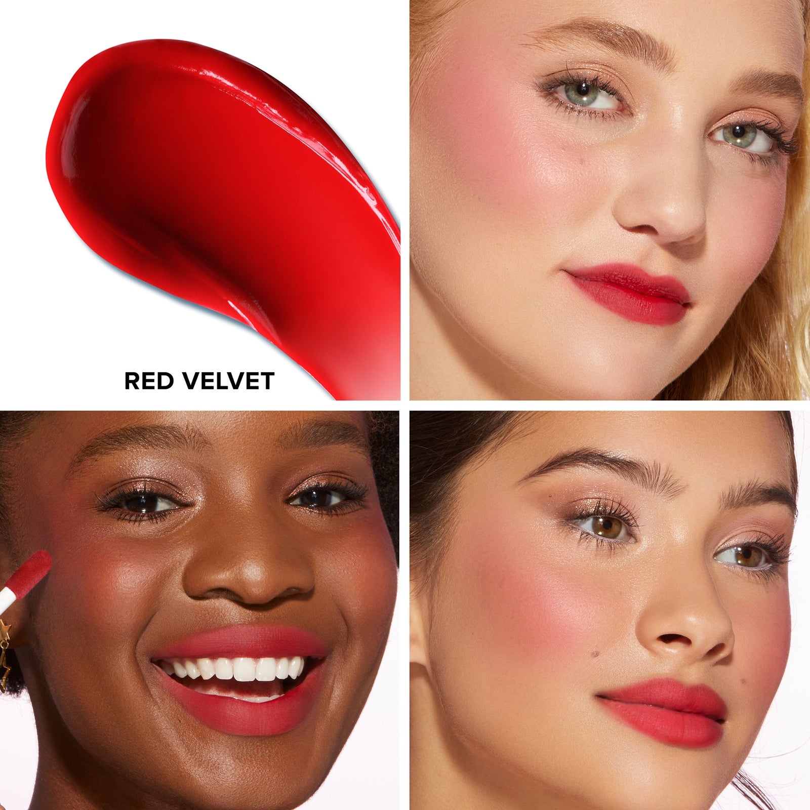 Too Faced Cloud Crush Whipped Lip & Cheek Colour 4.3g (Various Shades) - Red Velvet 2