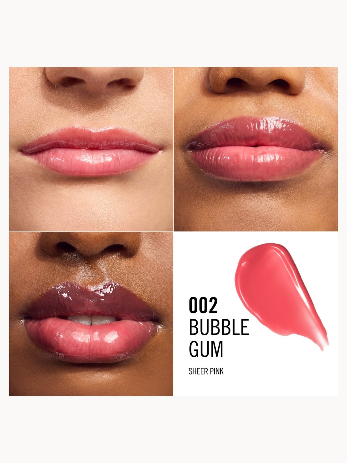 Rimmel London Oh My Gloss! Butter Me Up Lip Butter Balm 15ml (Various Shades) - 003 Bubble Gum 2