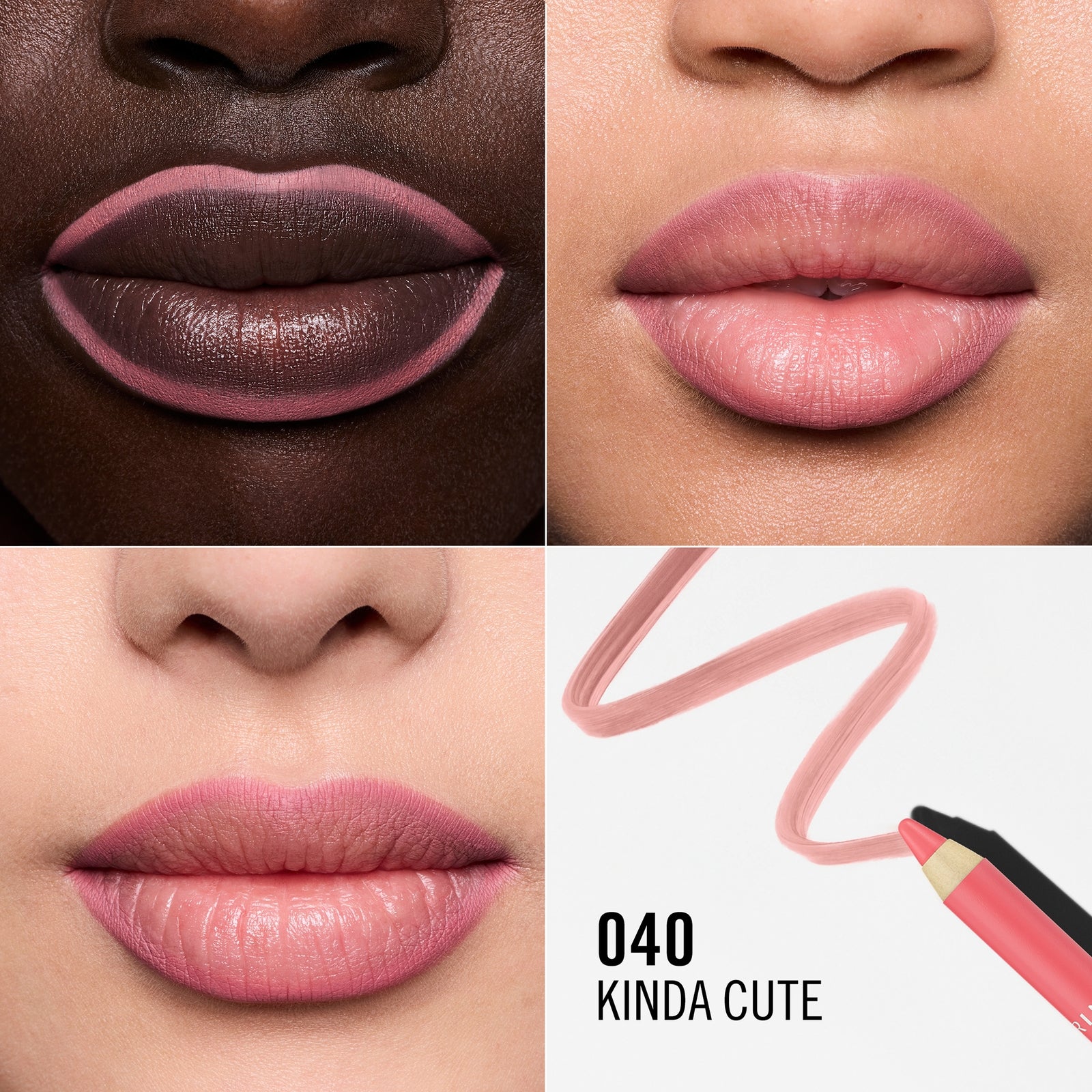 Rimmel London OH MY PLUMP!Plumping Lip Liner 1.2g (Various Shades) - 040 Kinda Cute 2