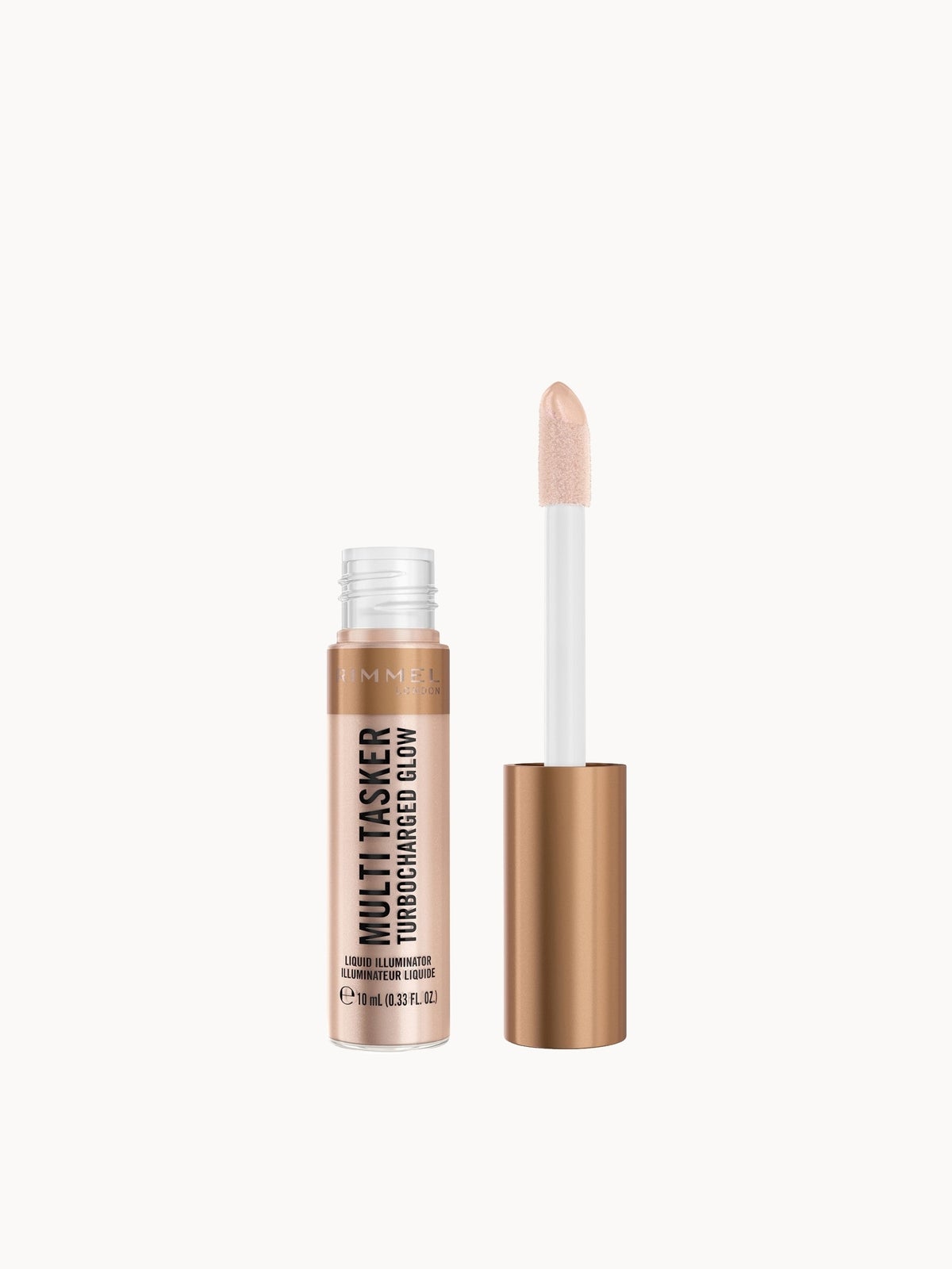 Rimmel Multi Tasker Turbocharged Glow Liquid Illuminator 10ml (Various Shades) - 004 Chelsea Glow