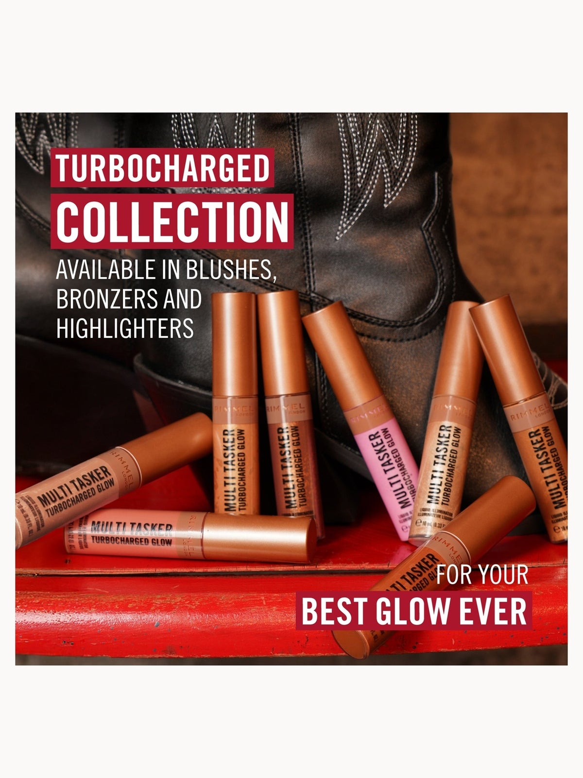 Rimmel Multi Tasker Turbocharged Glow Liquid Illuminator 10ml (Various Shades) - 006 It's Giving Glow 4