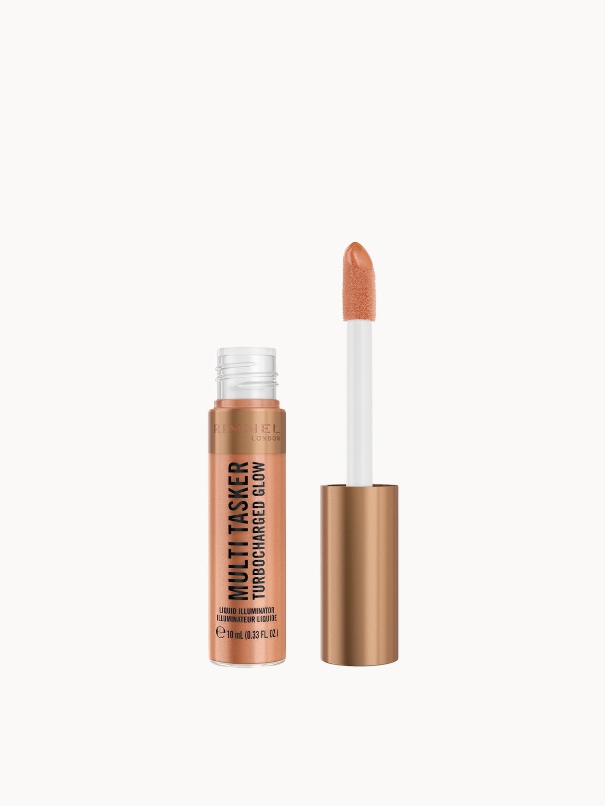Rimmel Multi Tasker Turbocharged Glow Liquid Illuminator 10ml (Various Shades) - 007 Spilling the Tea