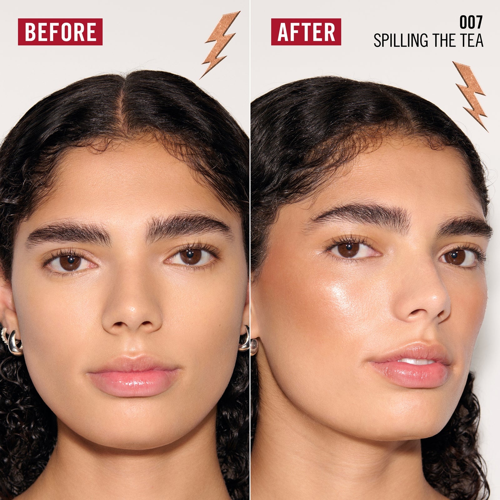 Rimmel Multi Tasker Turbocharged Glow Liquid Illuminator 10ml (Various Shades) - 007 Spilling the Tea 3