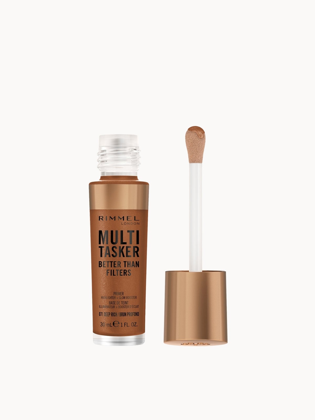 Rimmel London Multi-Tasker Better Than Filters Glow Boosting Primer 30ml (Various Shades) - 071 Deep Rich