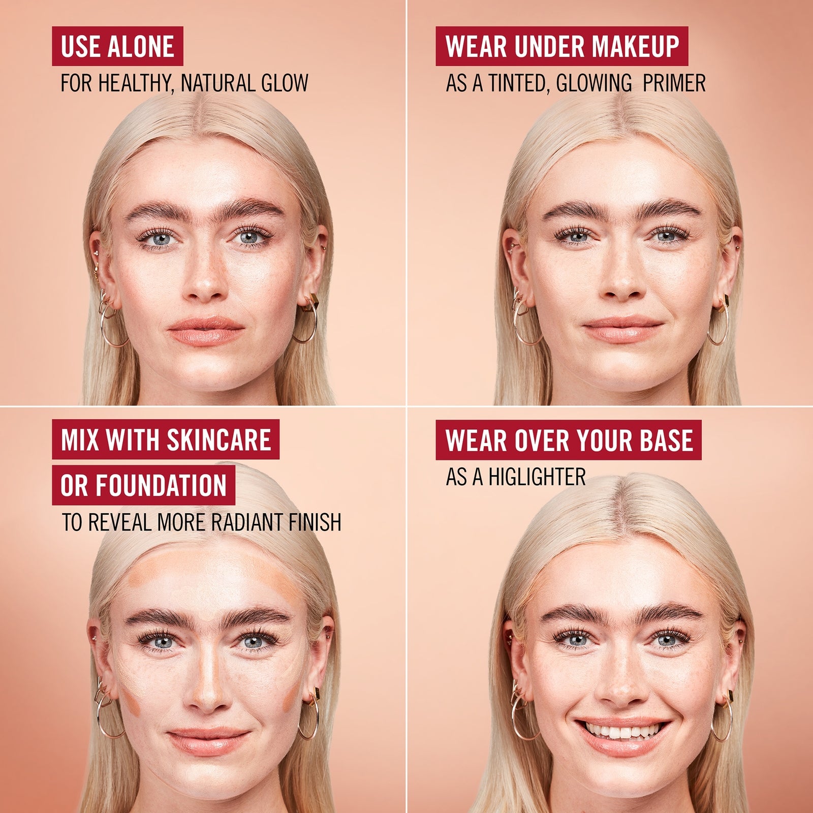 Rimmel London Multi-Tasker Better Than Filters Glow Boosting Primer 30ml (Various Shades) - 071 Deep Rich 4