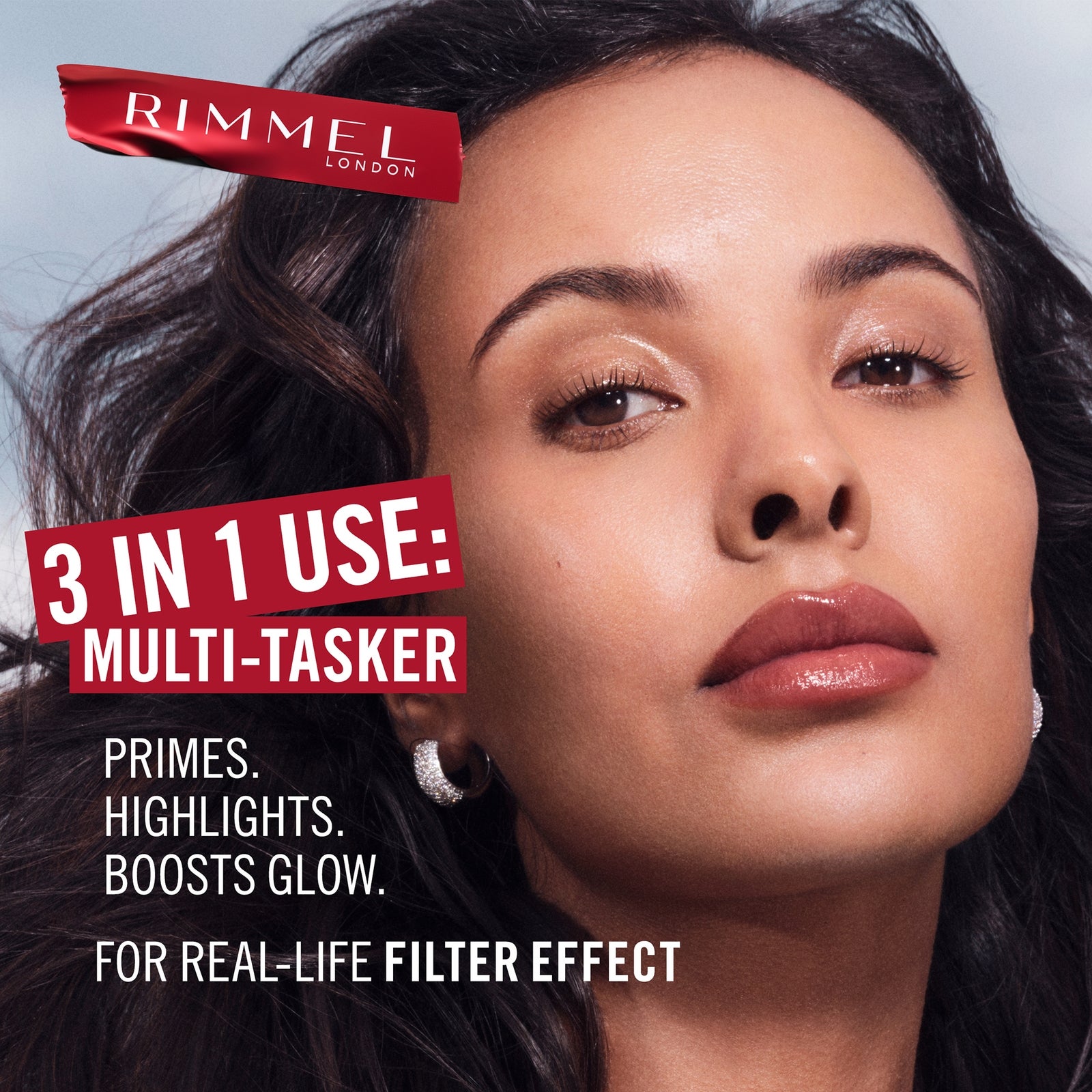 Rimmel London Multi-Tasker Better Than Filters Glow Boosting Primer 30ml (Various Shades) - 071 Deep Rich 3