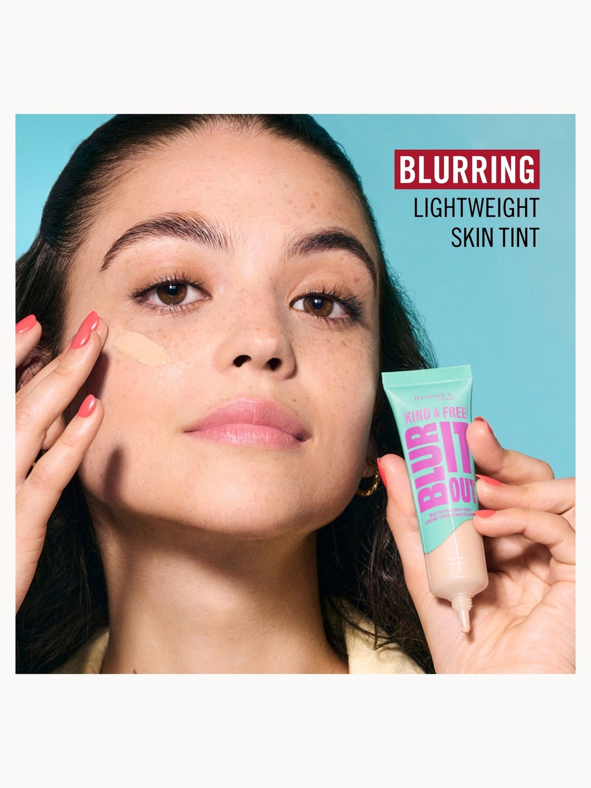 Rimmel London Kind & Free BLUR IT OUT Mattifying Skin Tint 30ml (Various Shades) - 201 Classic Beige 4