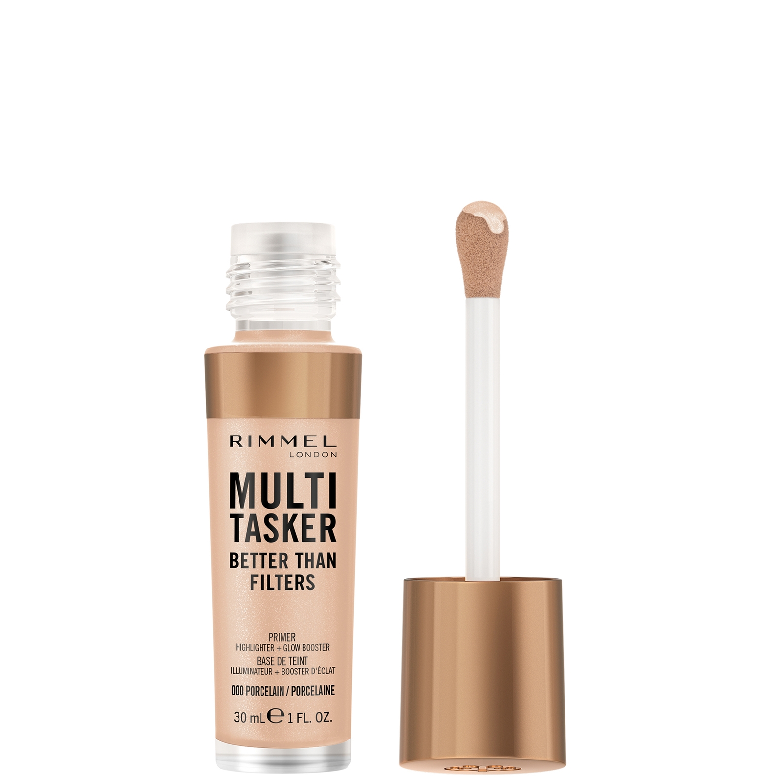 Rimmel London Multi-tasker Better Than Filters Glow Boosting Primer 30ml (various Shades) - 000 Porcelain