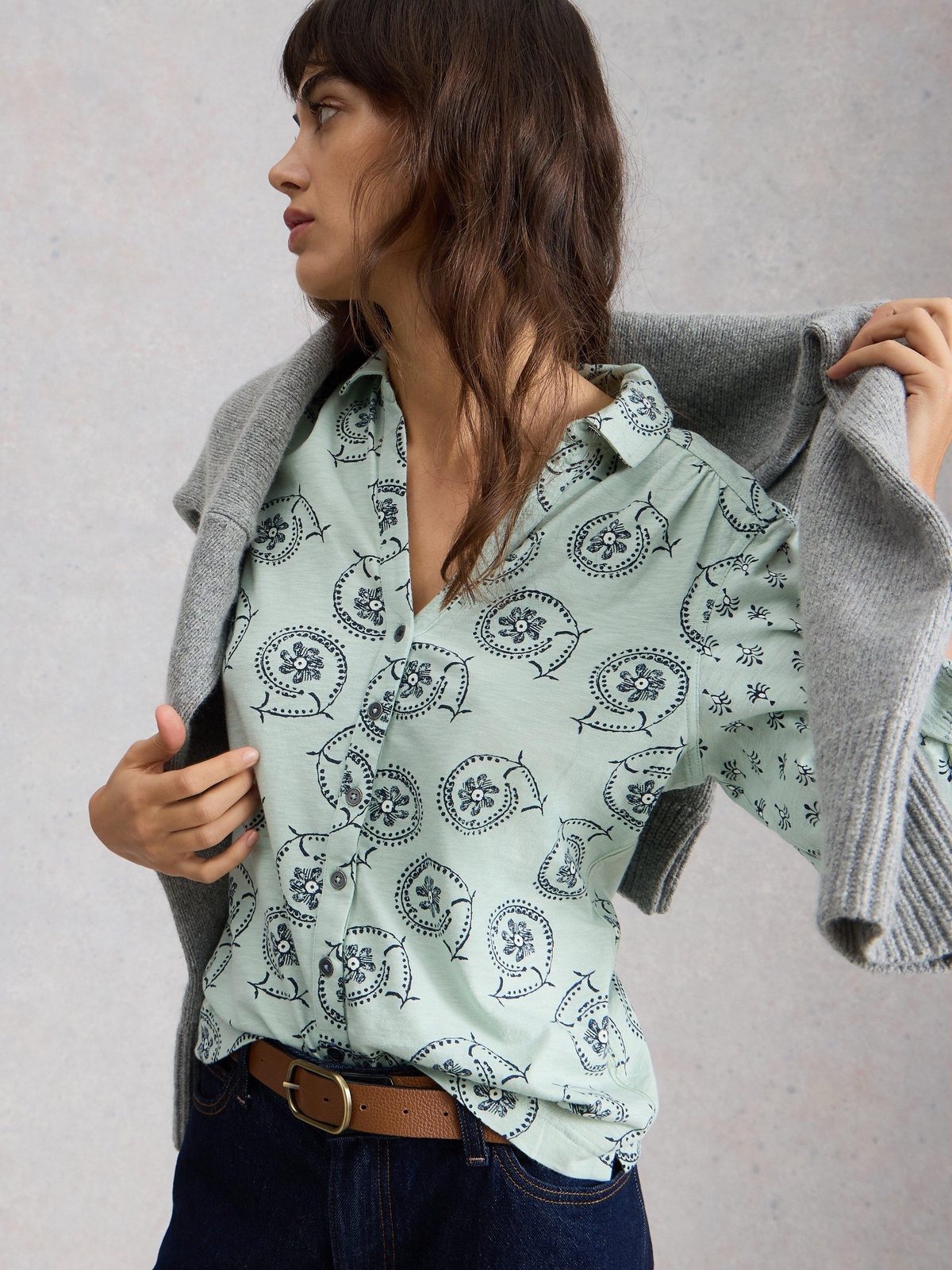 Jerseybluse Annie - 36