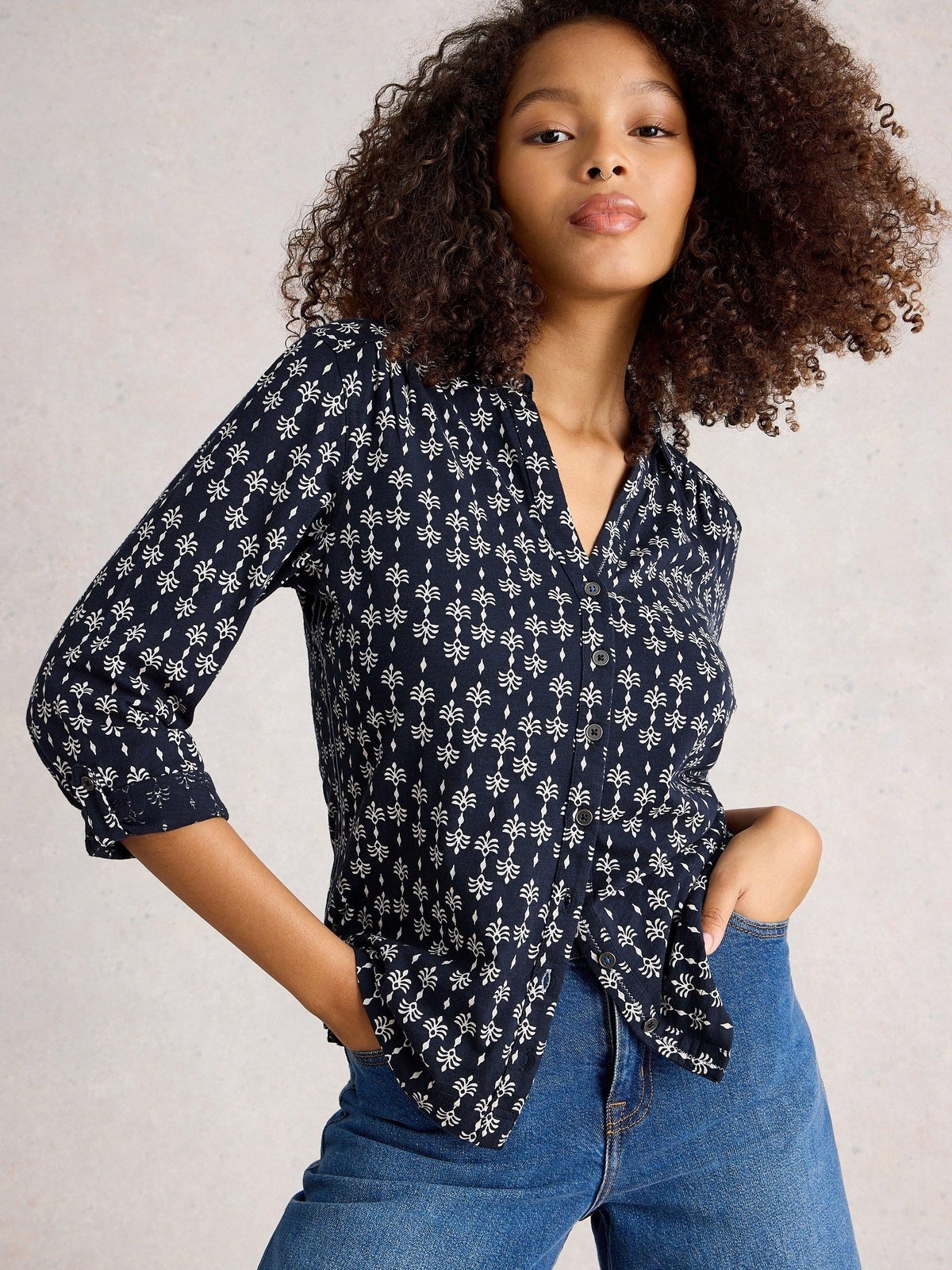 Jerseybluse Annie - 40