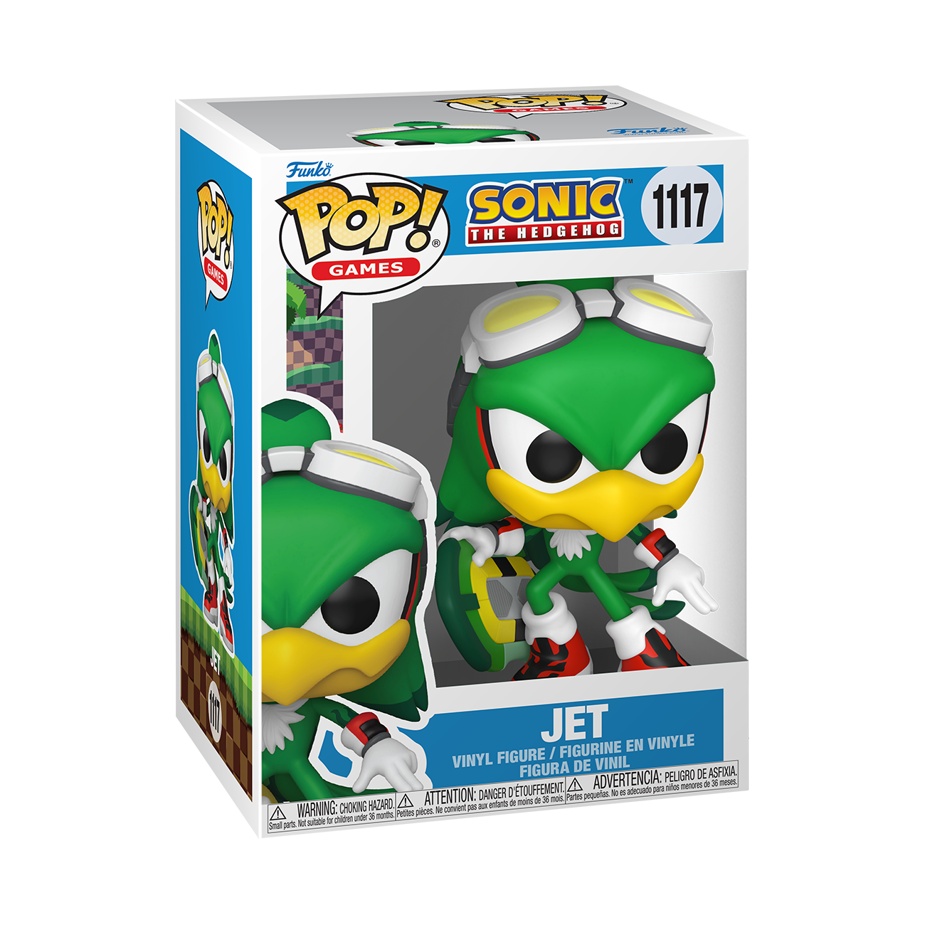 Sonic Jet the Hawk With Board Funko Pop! Vinyl