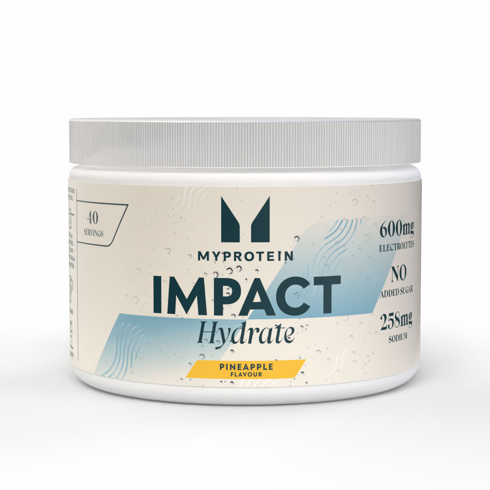 Myprotein UK MyProtein Impact Hydrate | Electrolyte Powder - 40servings - Pineapple