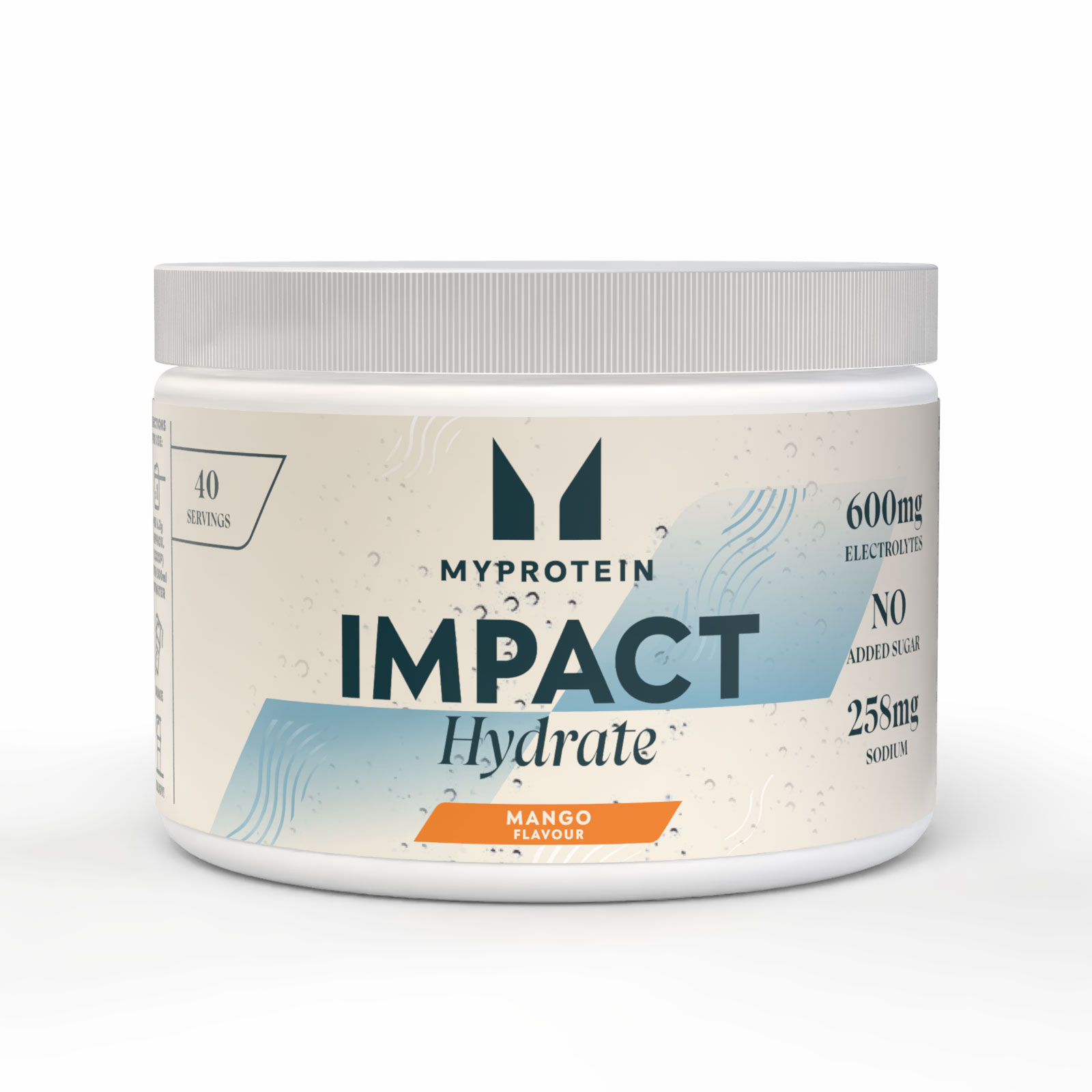 Myprotein UK MyProtein Impact Hydrate | Electrolyte Powder - 40servings - Mango