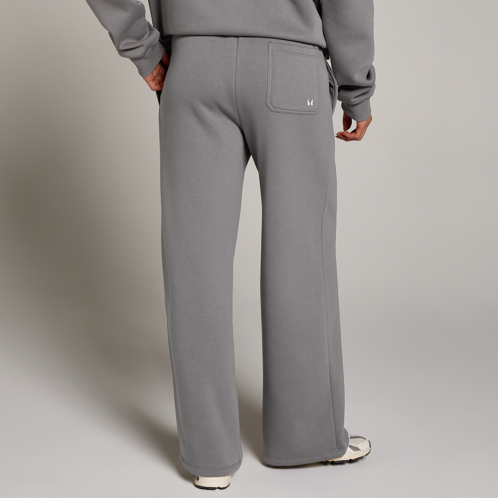 5059883491301 - MP Womens Basics Straight Leg Joggers - Ash Grey - L