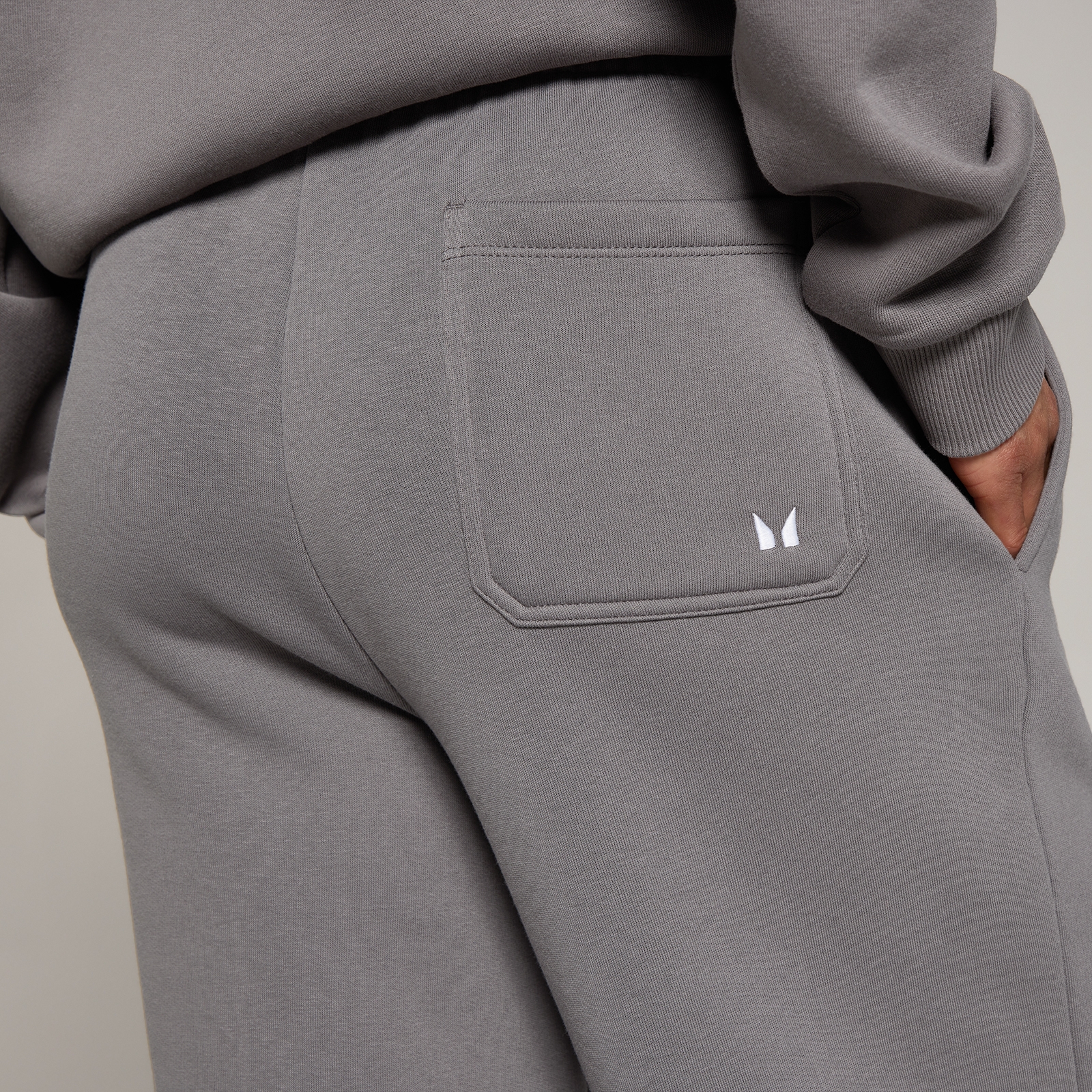 Thumbnail - MP Damen Basics Jogginghose mit geradem Bein - Aschgrau - XXL