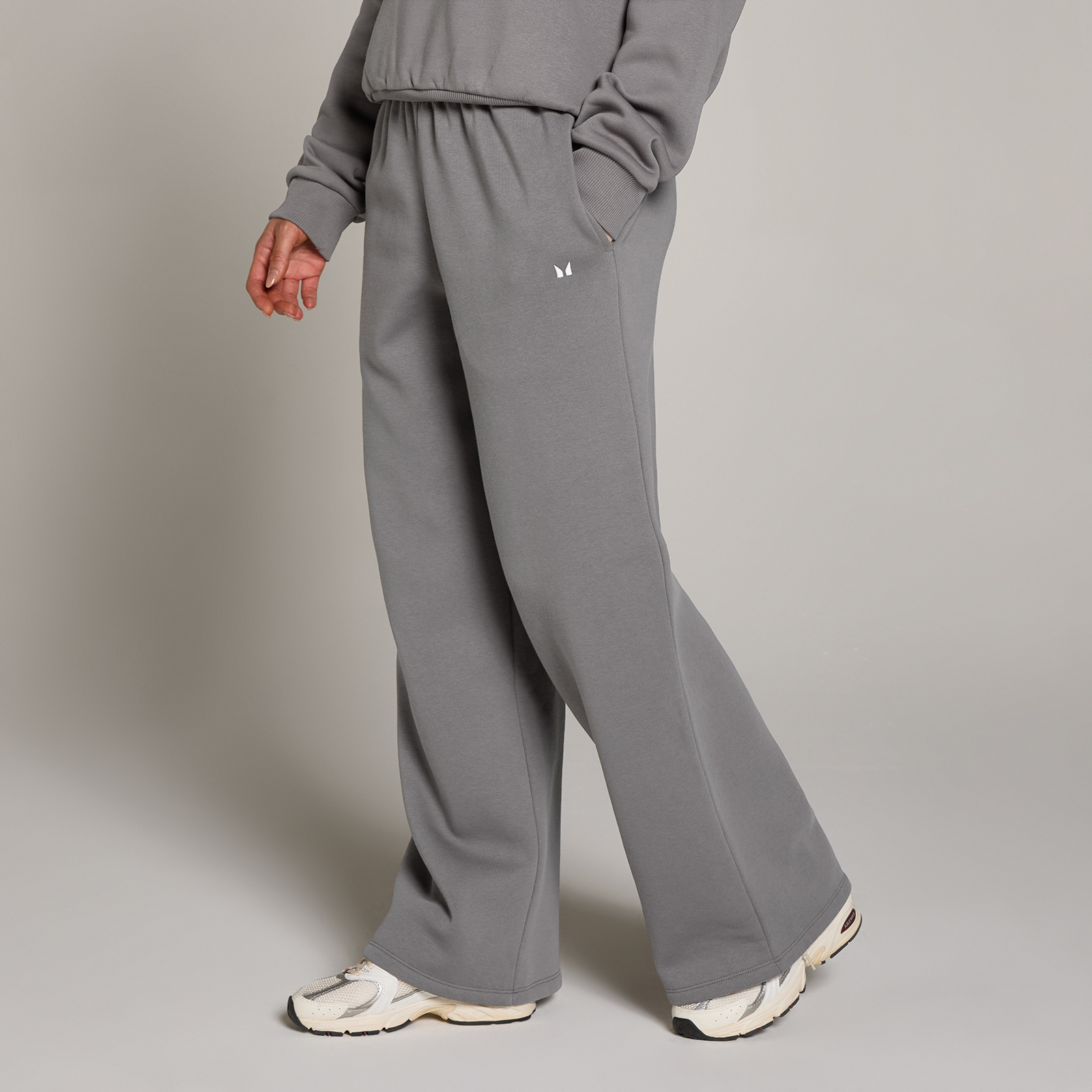 5059883491301 - MP Womens Basics Straight Leg Joggers - Ash Grey - L