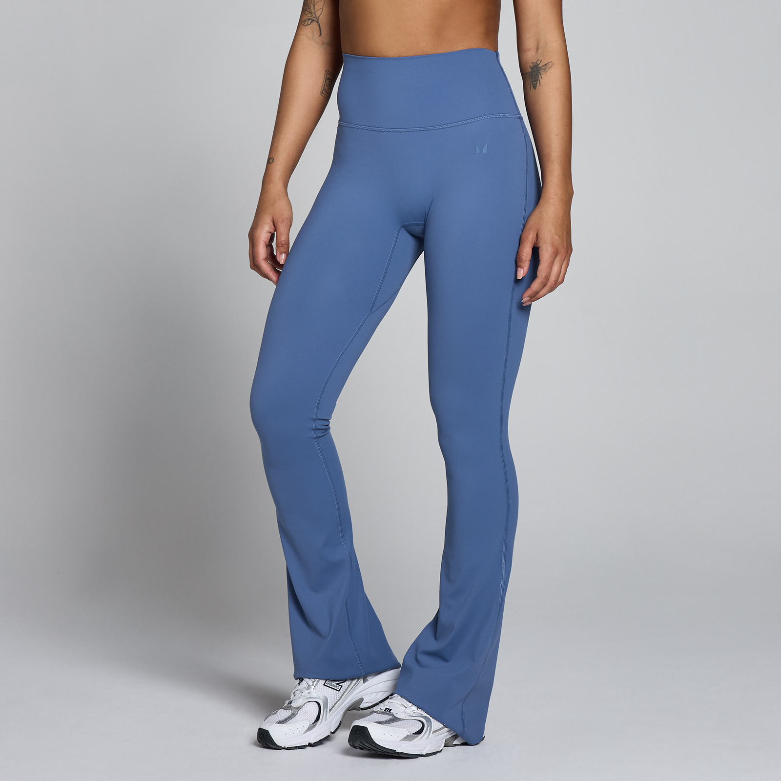 Myprotein UK MyProtein MP Women's Tempo Flared Leggings - Slate Blue - XS