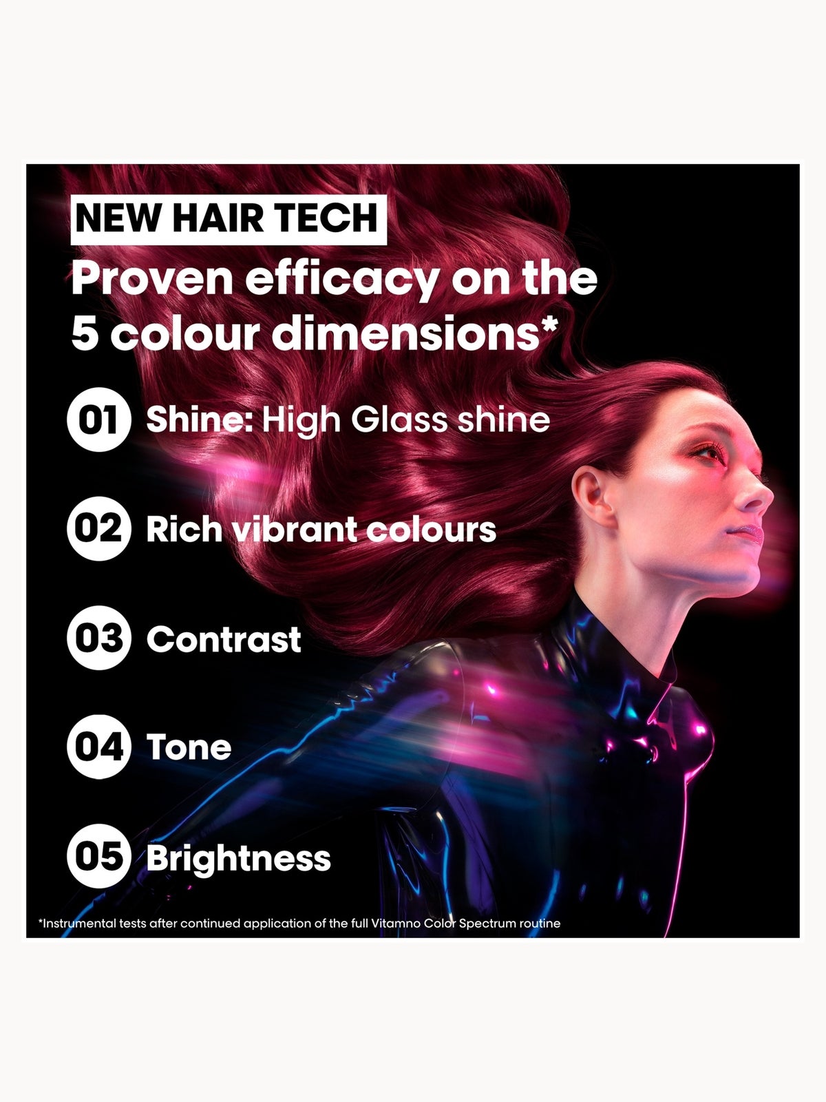 L'Oréal Professionnel Vitamino Color Spectrum Shampoo 300ml & Conditioner 200ml for Coloured Hair, lock in colour for 100 days 4