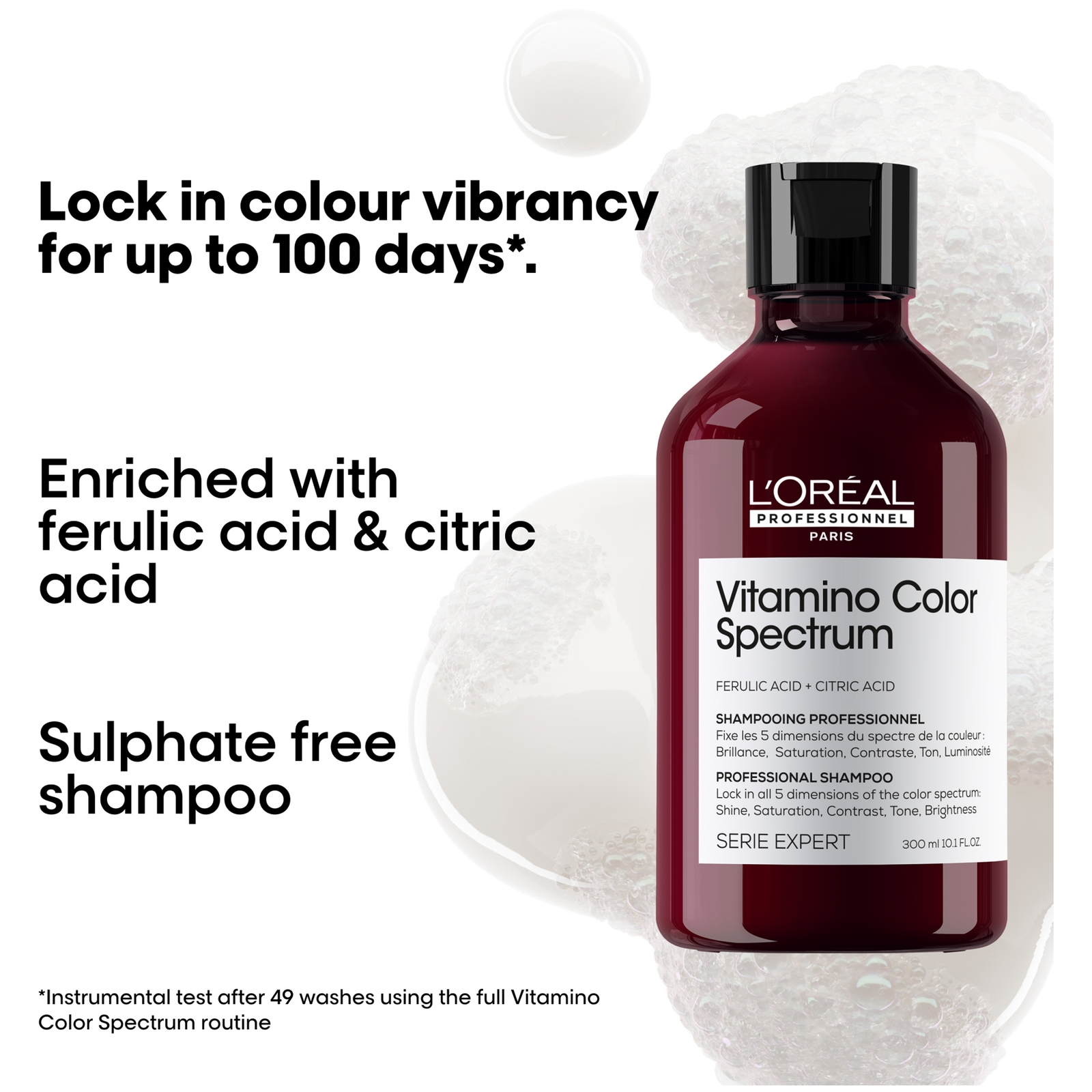 L'oréAl Professionnel Vitamino Color Spectrum Shampoo 300Ml And Conditioner 200Ml For Coloured Hair Duo-image