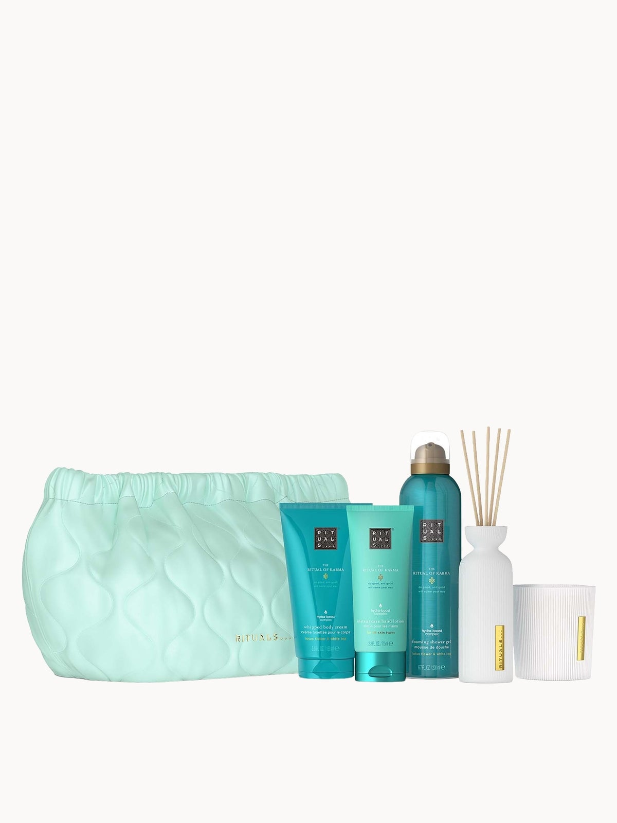 RITUALS The Ritual of Karma Lotus Flower & White Tea Bath & Body Large Gift Set (Worth £98.60)