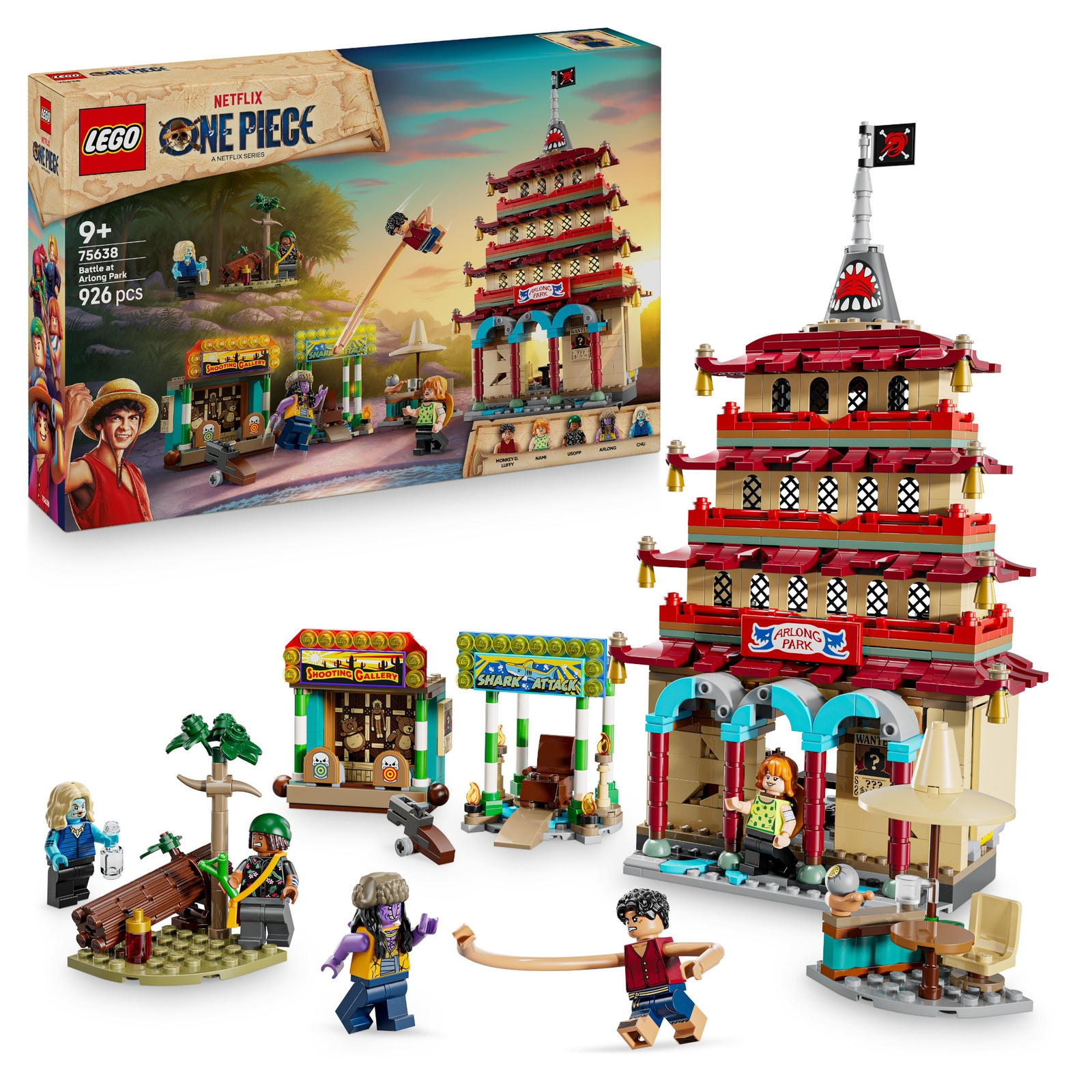 Image of LEGO® ONE PIECE Battle at Arlong Park Interactive Pirate Toy Building Set 75638