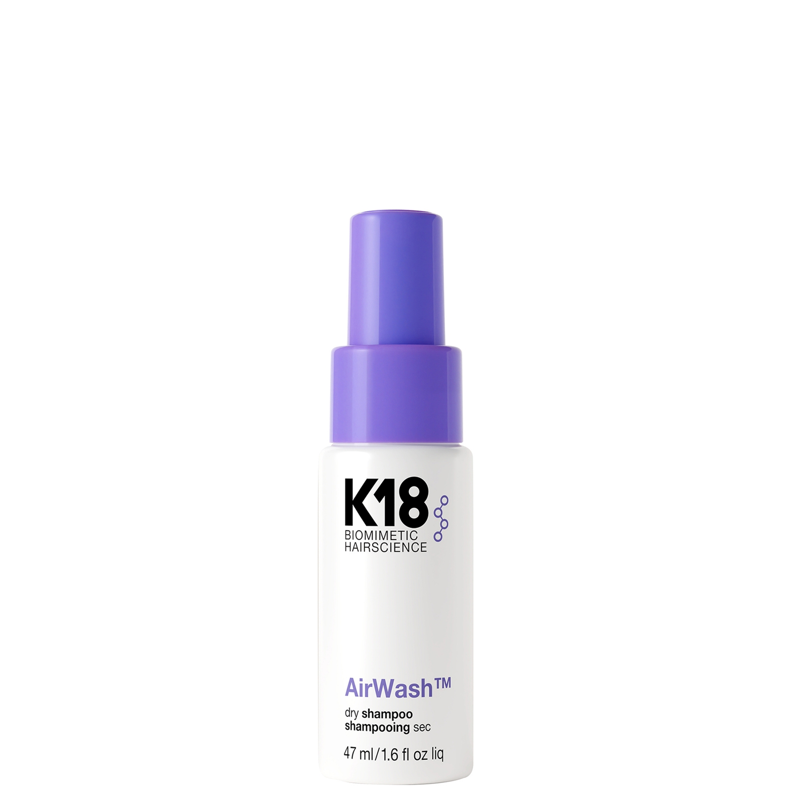 K18 Biomimetic Hairscience AirWash Dry Shampoo 47ml