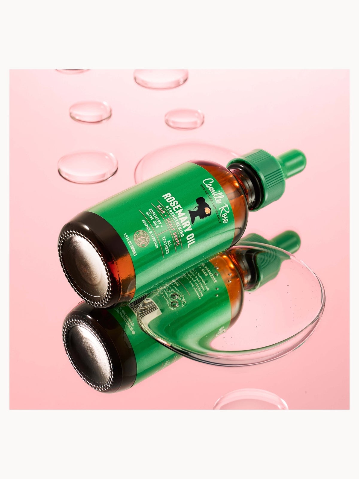 Camille Rose Rosemary Oil Strengthening Hair & Scalp Drops 56ml 4
