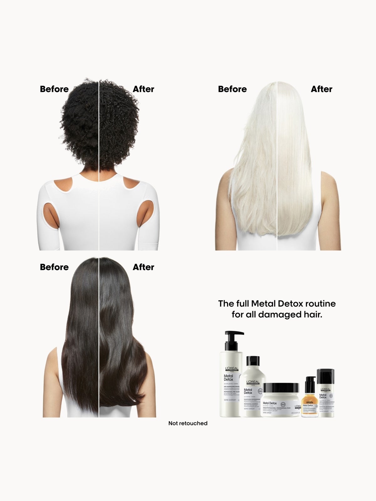 L'Oréal Professionnel Metal Detox Hair Mask, Prevent Breakage & Colour Fade from Hard Water 150ml 4