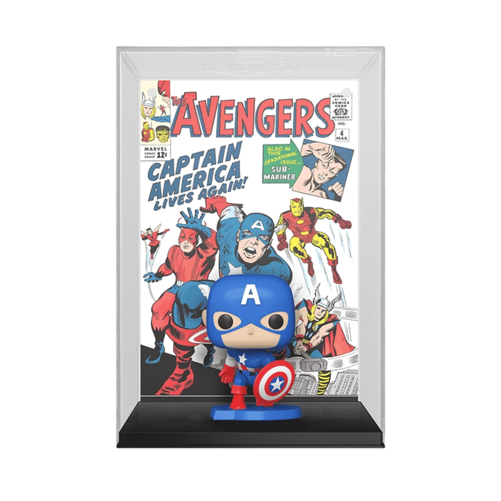 Image of Pop! Comic Cover: Marvel Avengers #4 (1963) Funko Pop! Vinyl