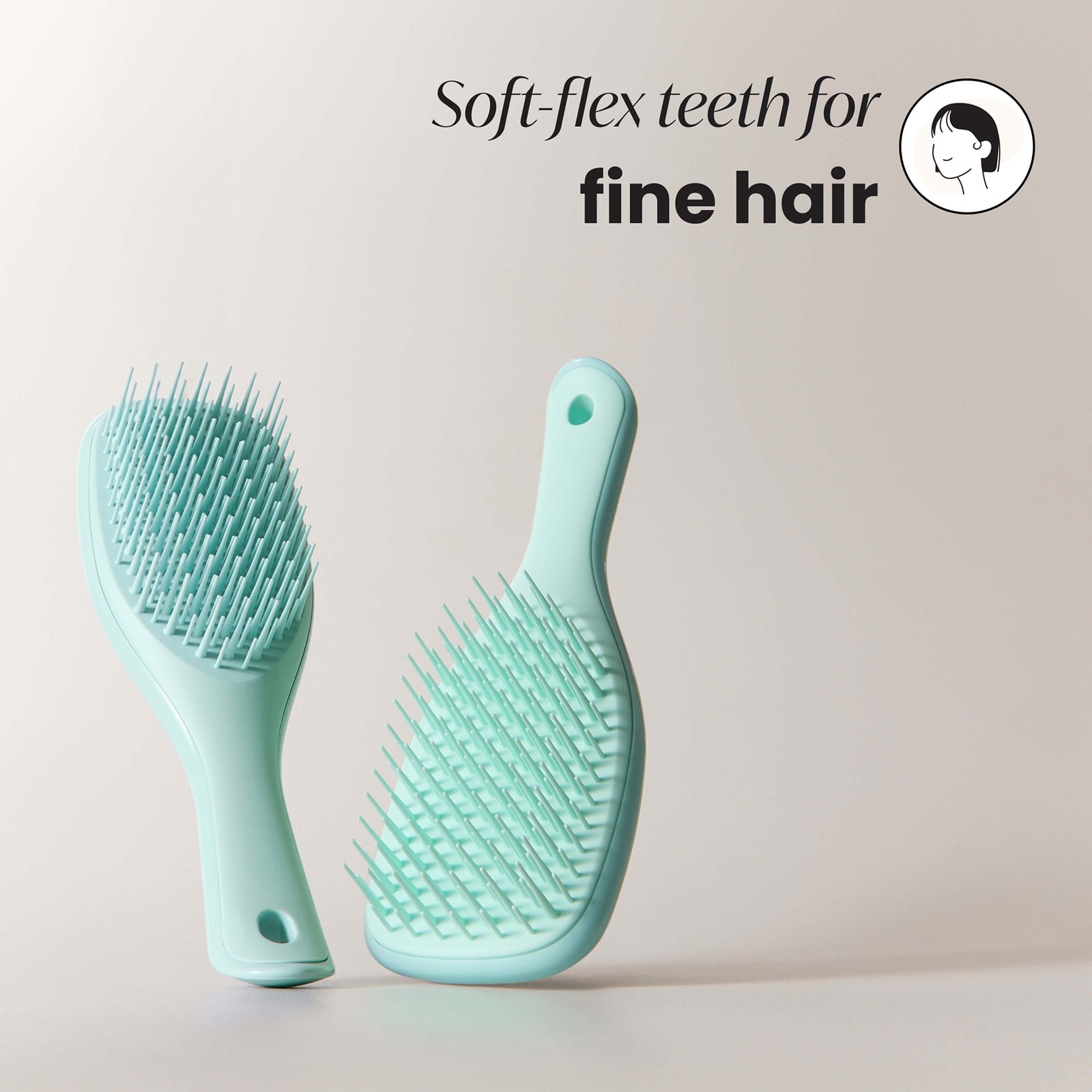 Tangle Teezer Mini Ultimate Detangler Fine & Fragile Jade Lagoon 3