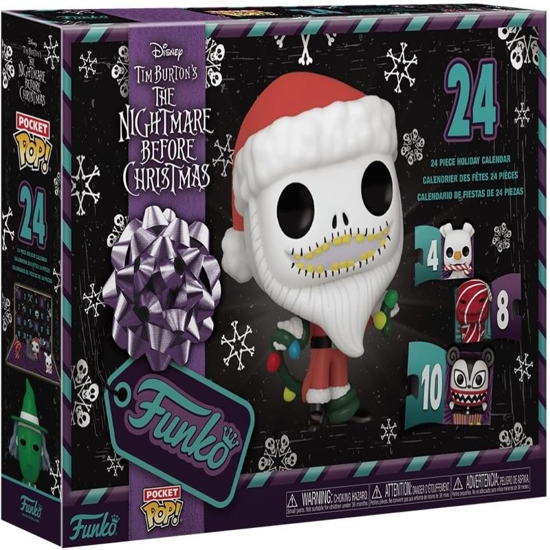 Image of The Nightmare Before Christmas 2025 Edition Funko Pocket Pop! 24-Day Advent Calendar