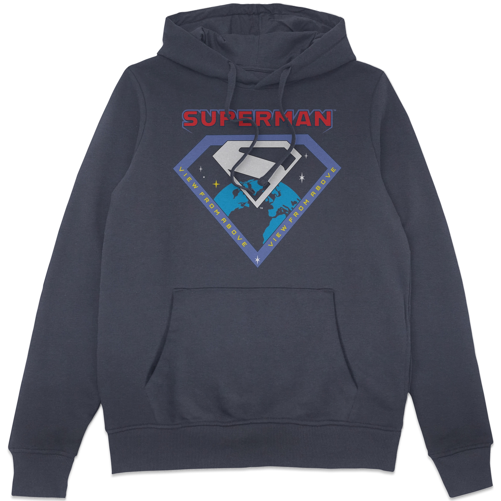 DC Comics Superman Badge Hoodie - Navy - S