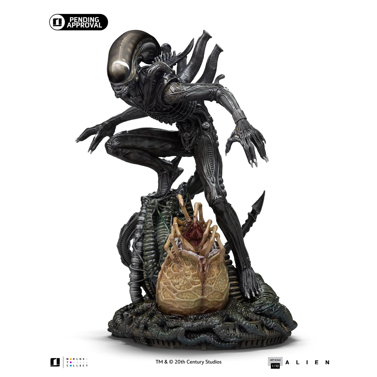 Iron Studios Alien Big Chap Art Scale 1/10 Statue