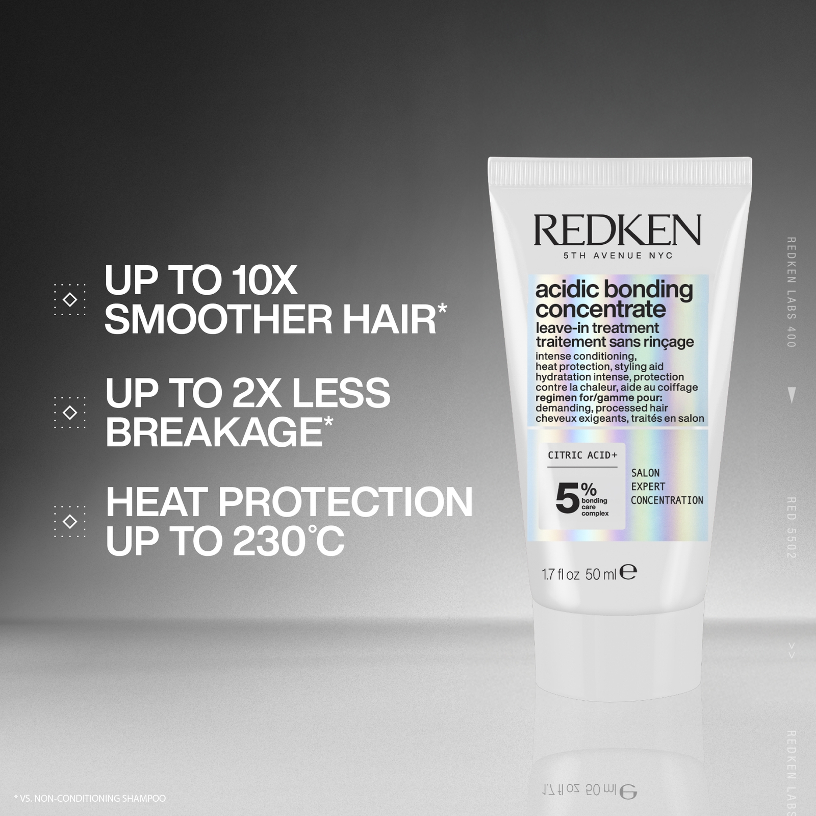 Thumbnail - Redken Acidic Bonding Concentrate Leave In Treatment, Bond Repair for Damaged Hair with Heat Protection 50ml