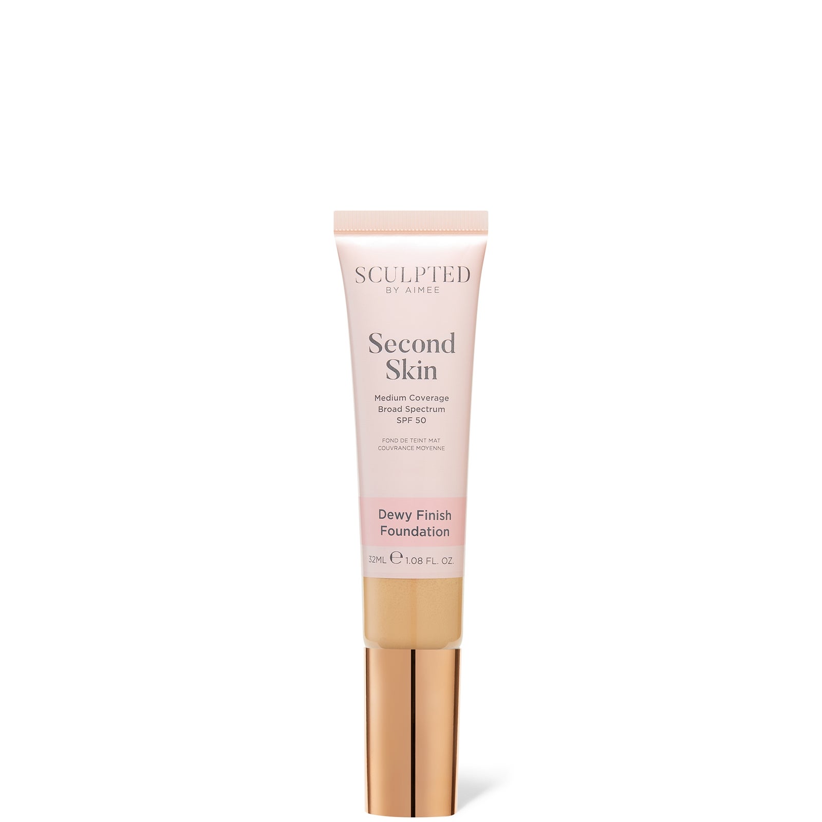 Sculpted by Aimee Second Skin Dewy Foundation (Various Shades) 30ml - 4 Medium