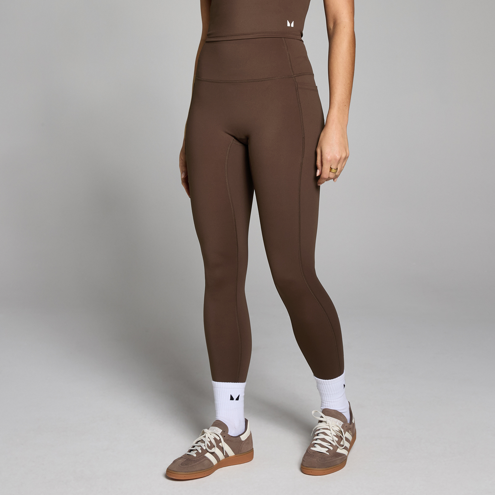 Myprotein UK MyProtein MP Women's Active Pocket Leggings - Brownie