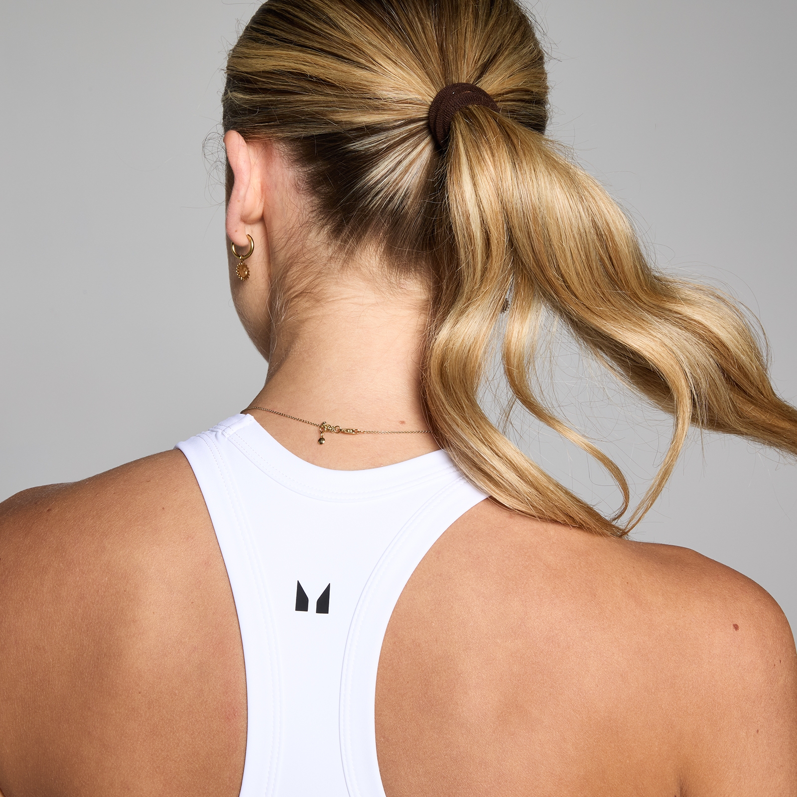 Thumbnail - MP Damen Active Top mit hohem Kragen - Weiß - L